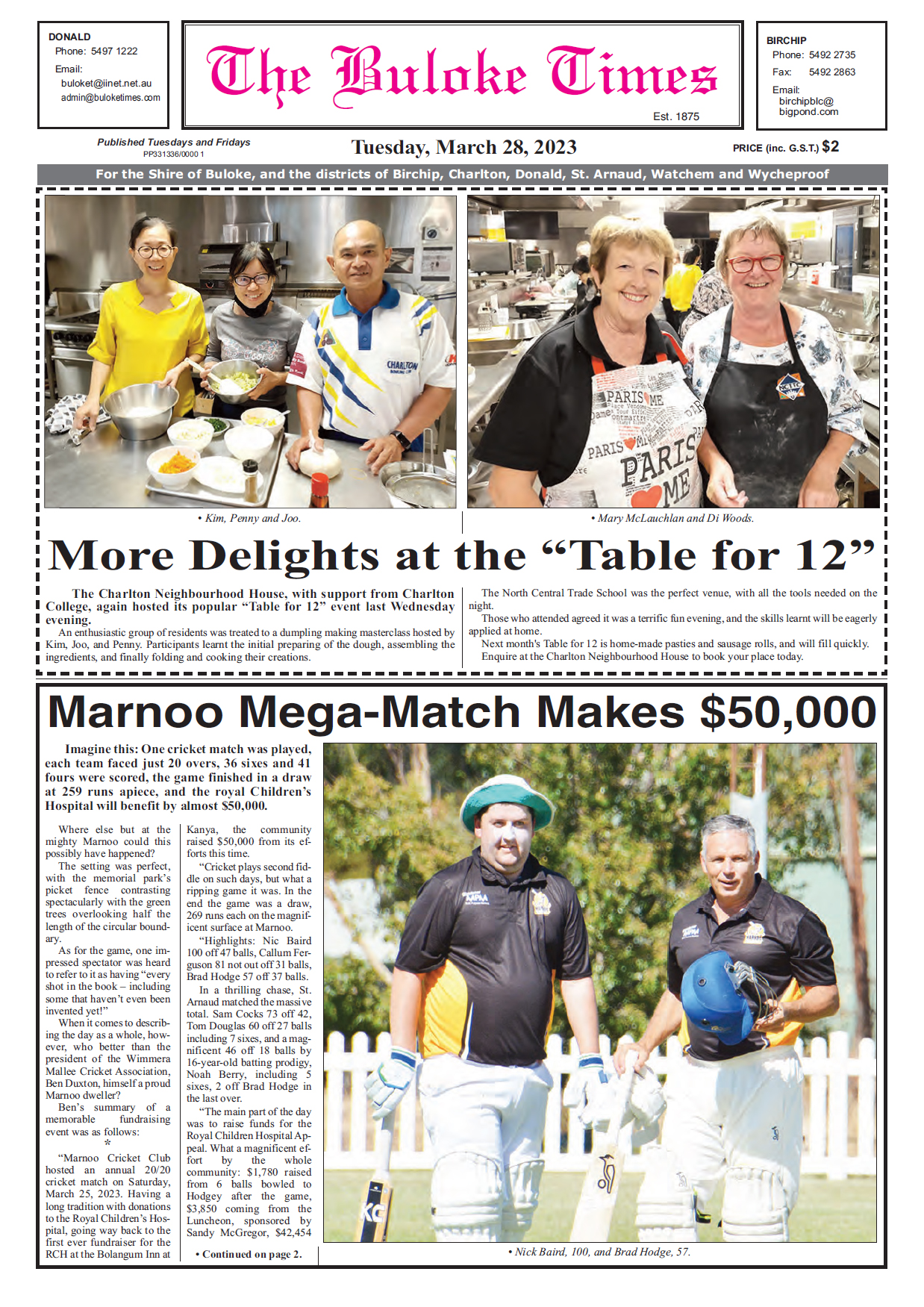The Buloke Times 28 March 2023