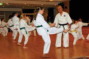 Karate class
