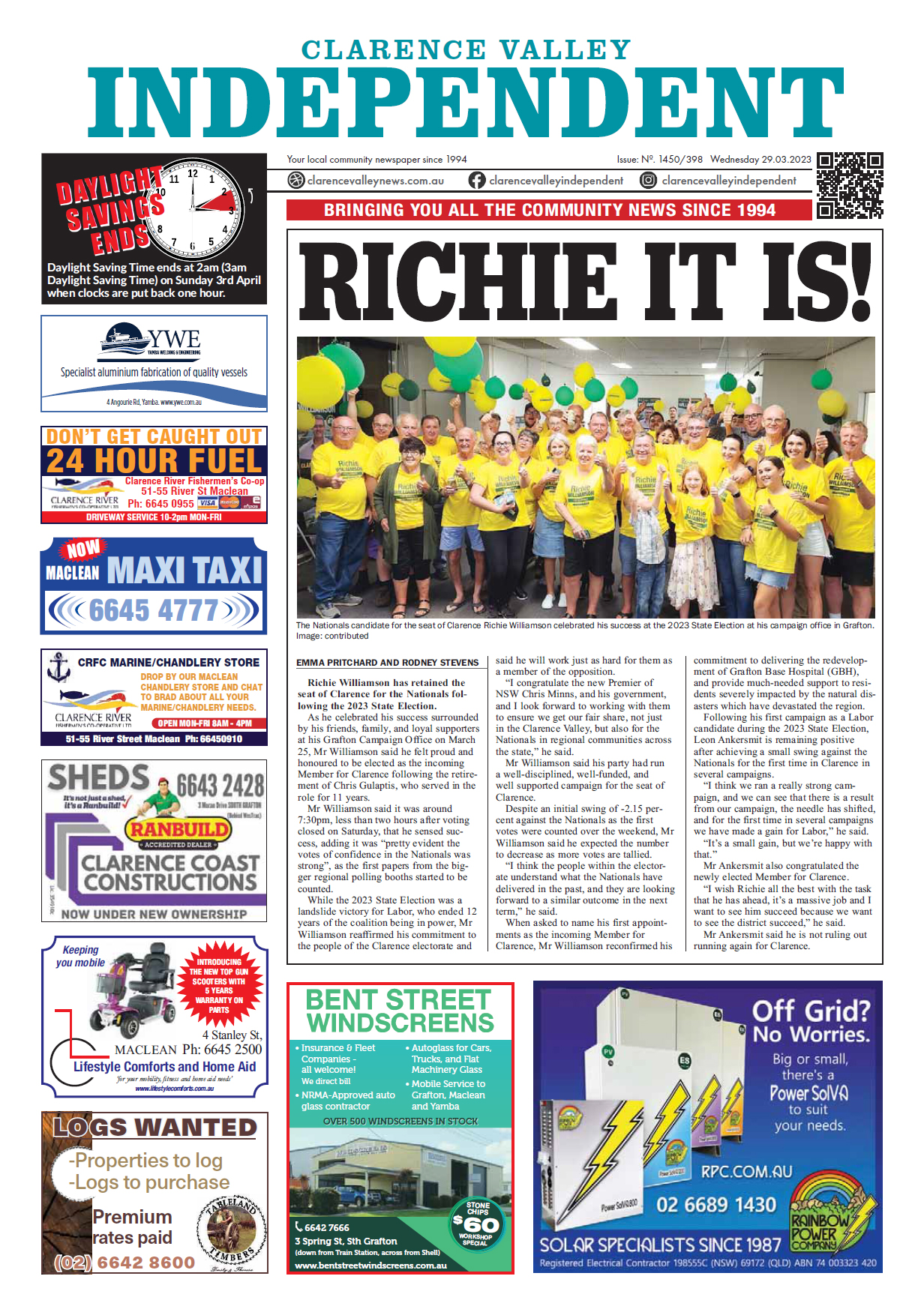 Clarence Valley Independent 29 March 2023