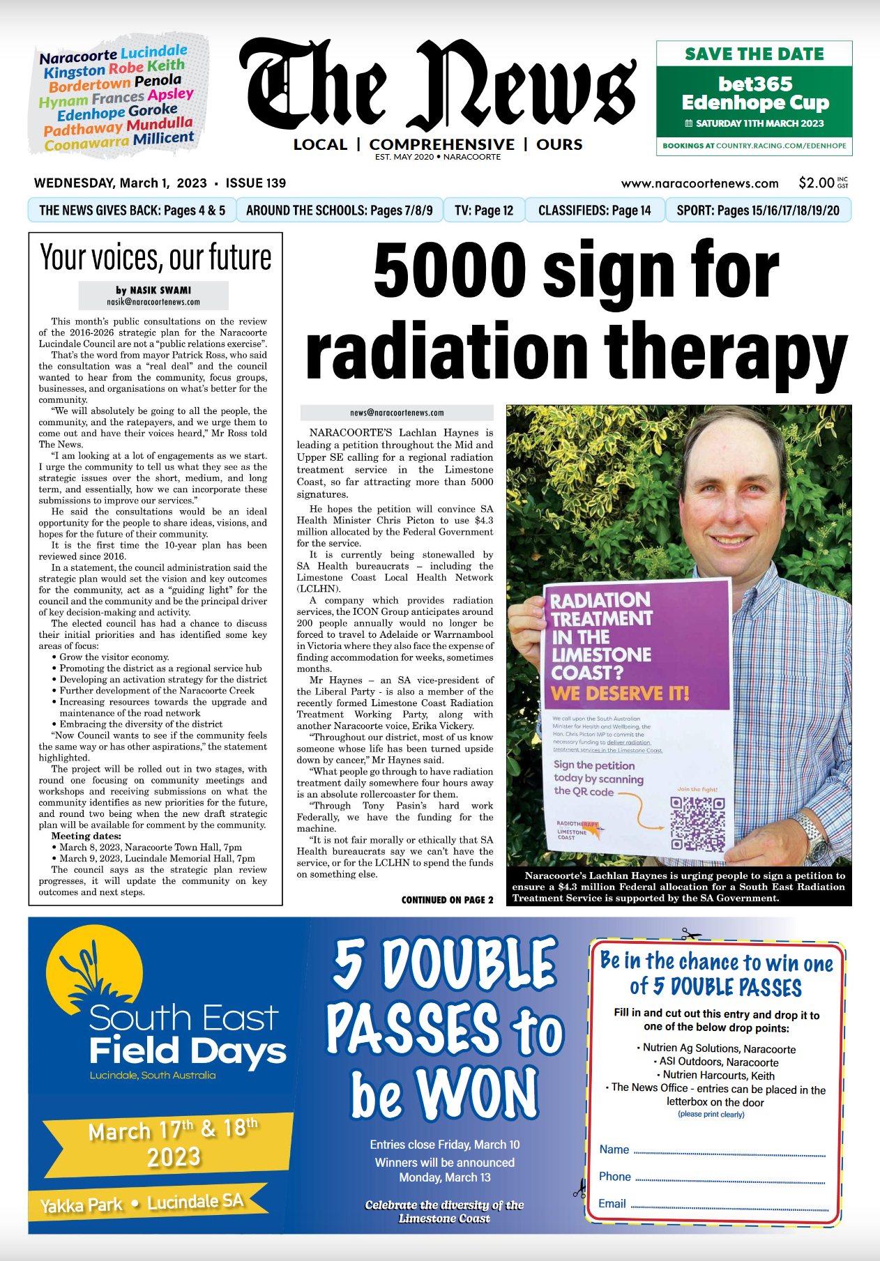 Naracoorte Community News 1 March 2023