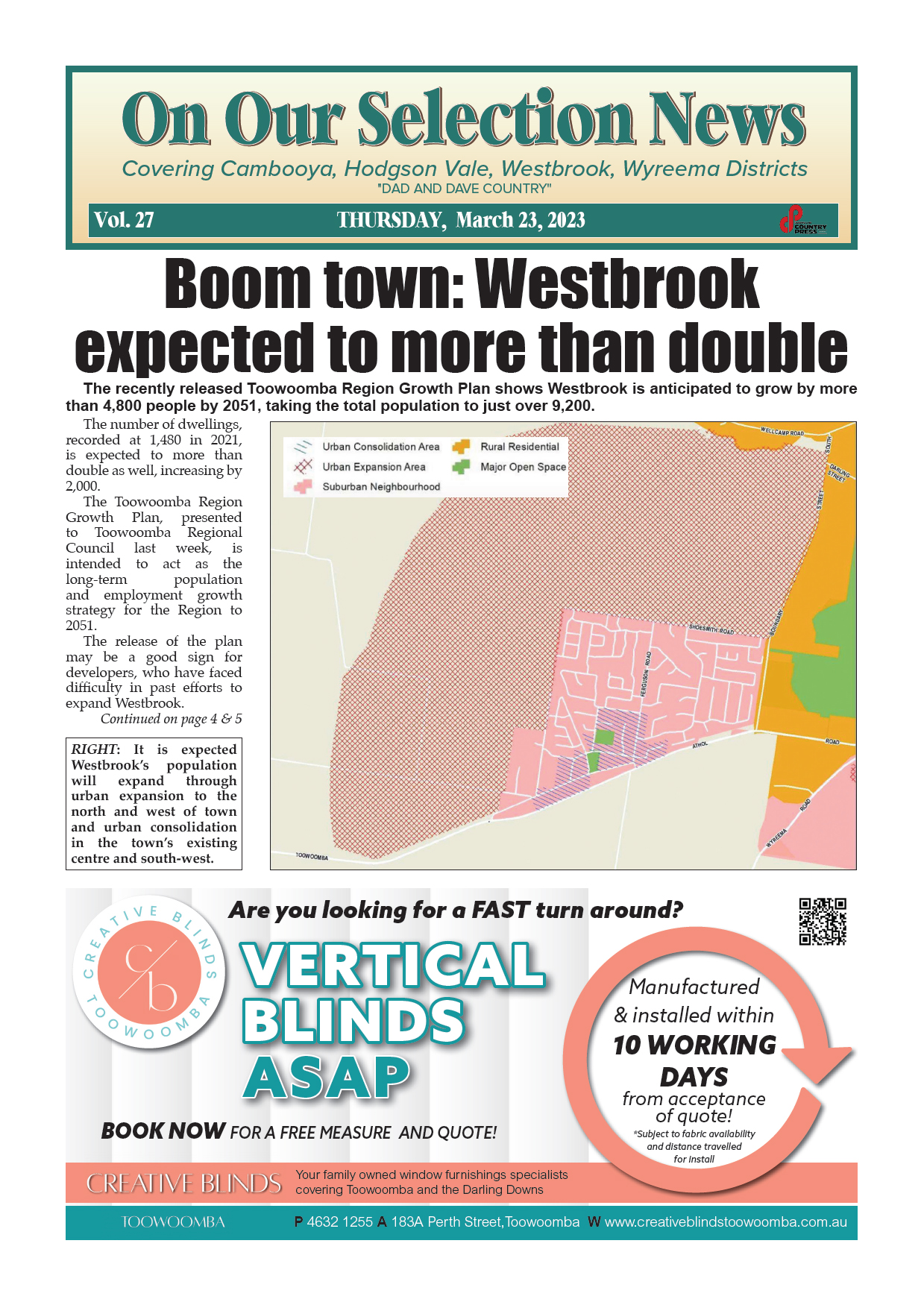 On Our Selection News 23 March 2023