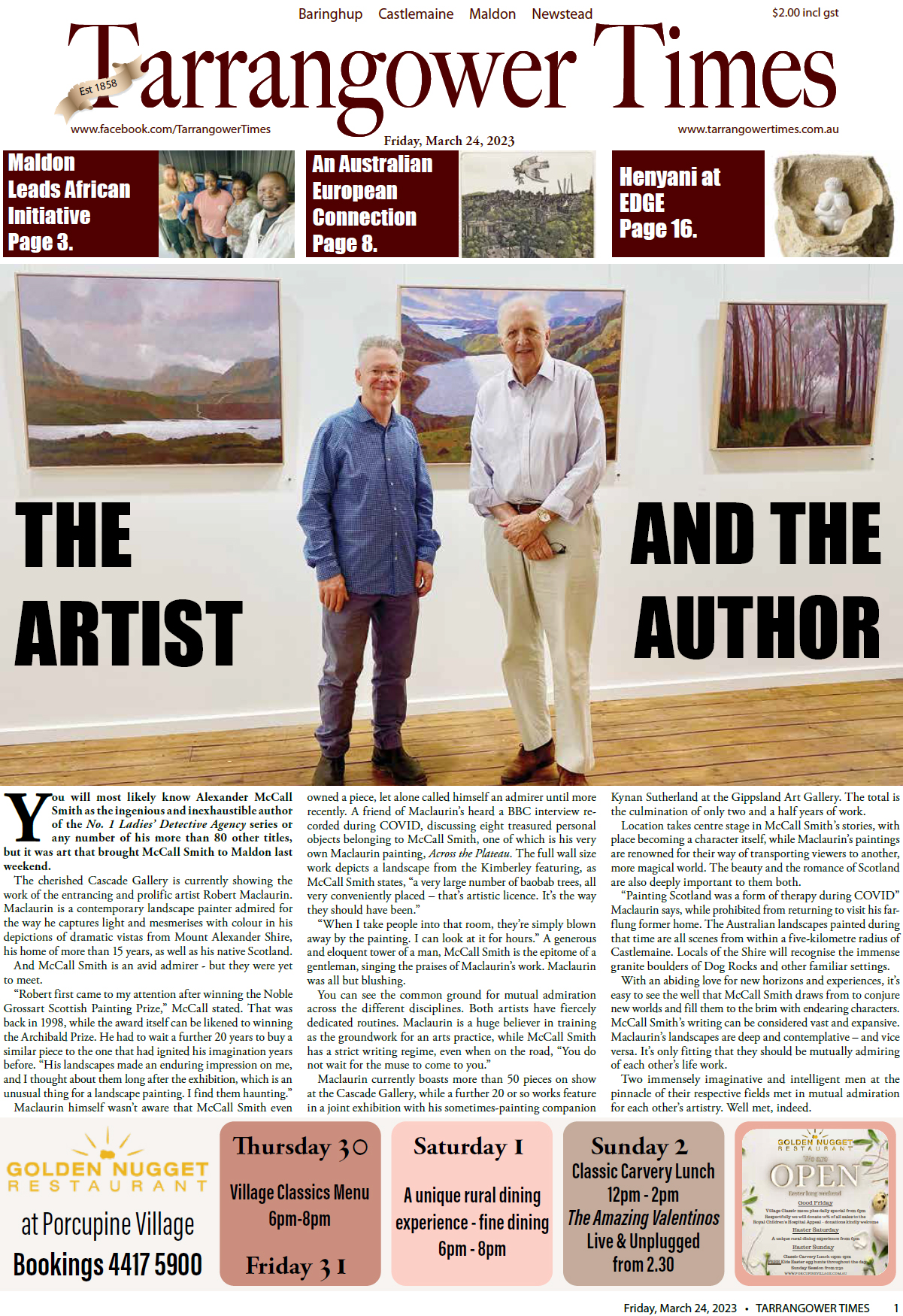 Tarrangower Times 24 March 2023