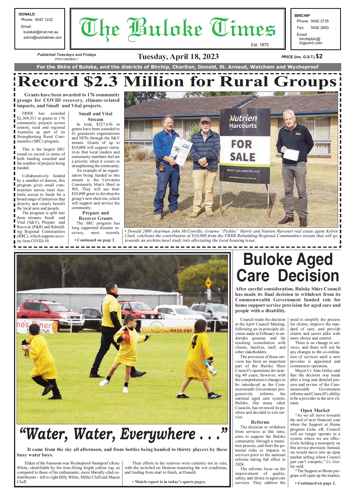 The Buloke Times 18 April 2023