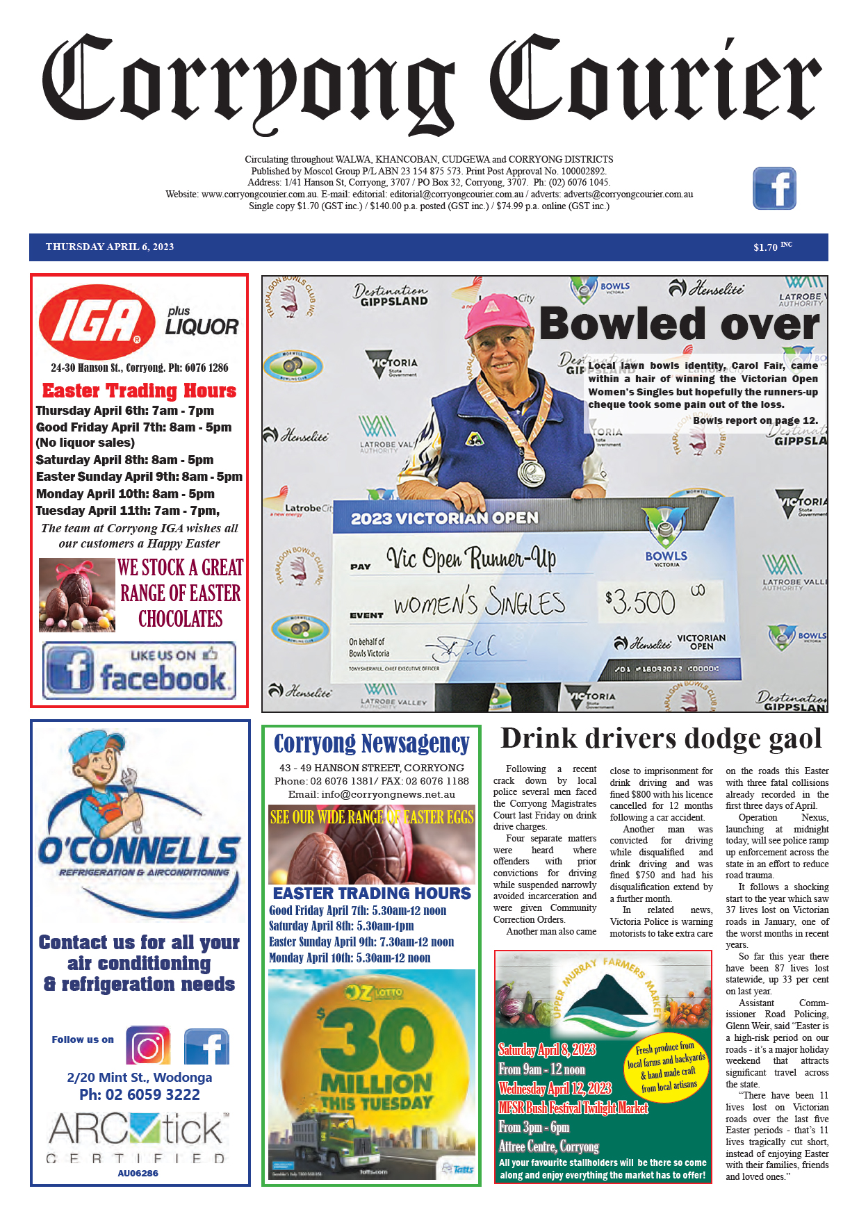 Corryong Courier 6 April 2023