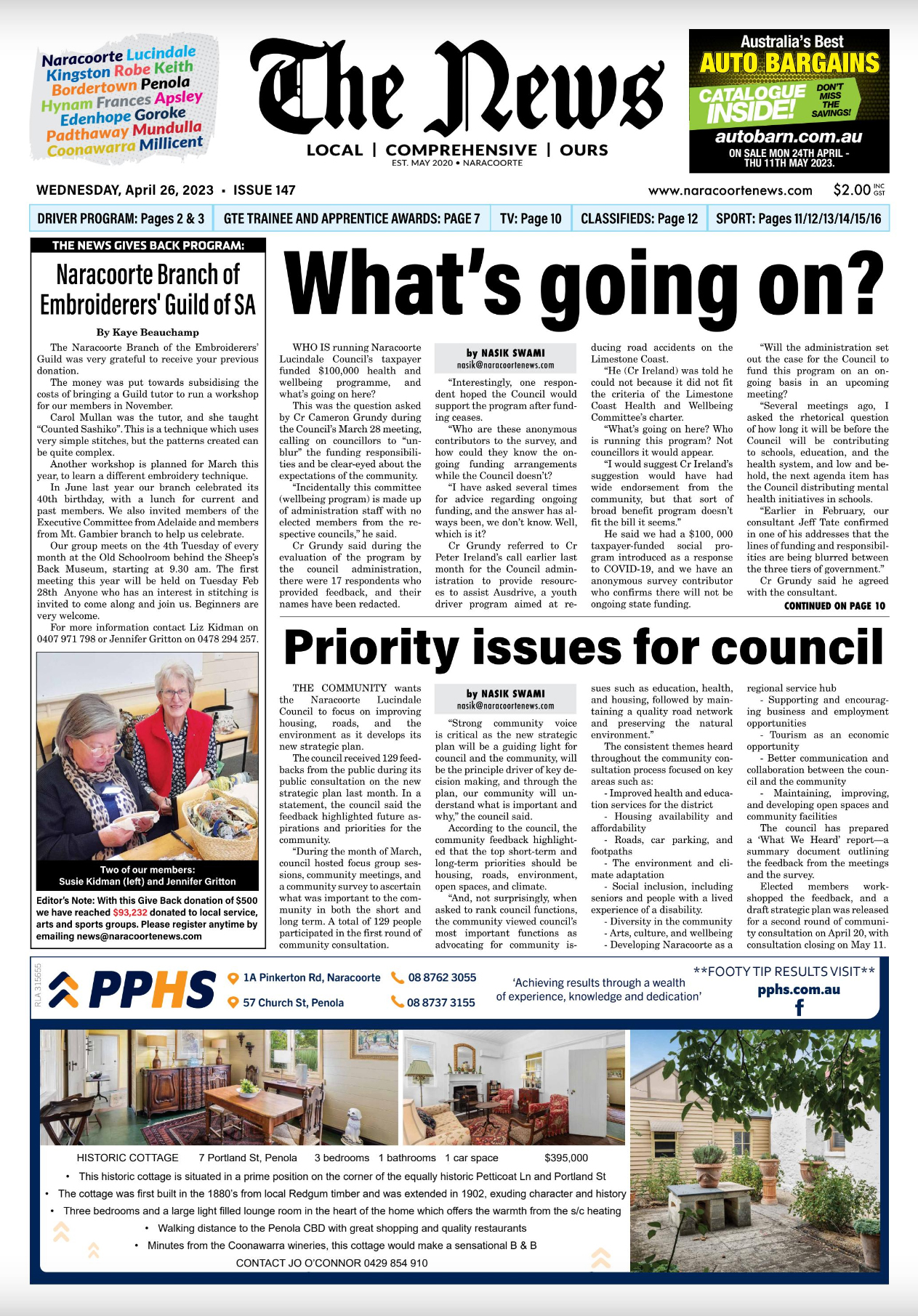Naracoorte Community News 26 April 2023