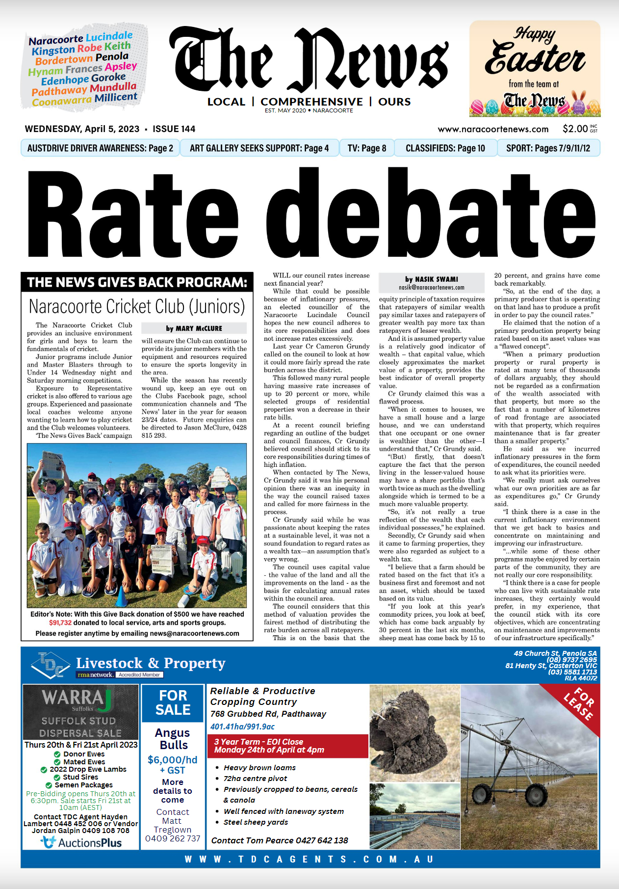 Naracoorte Community News 5 April 2023