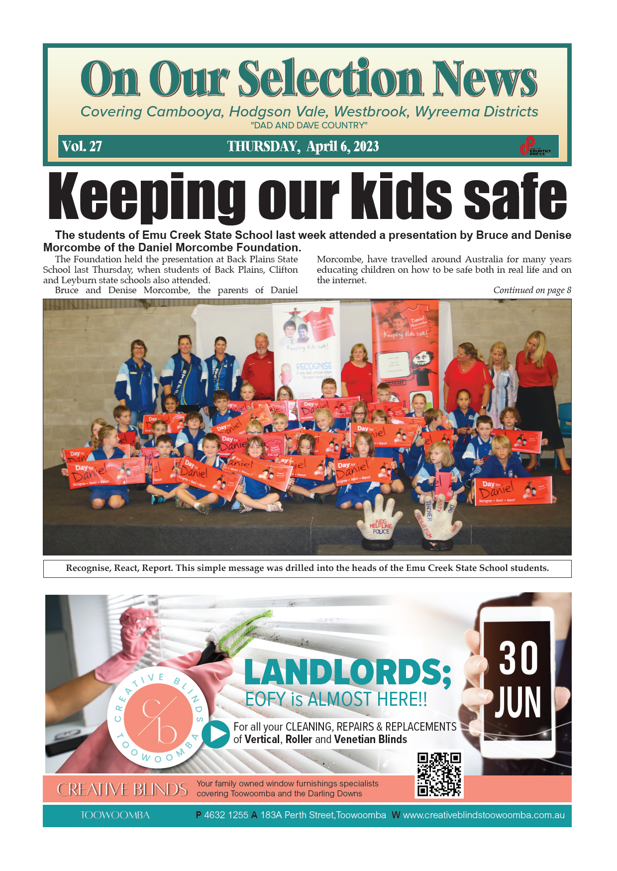 On Our Selection News 6 April 2023