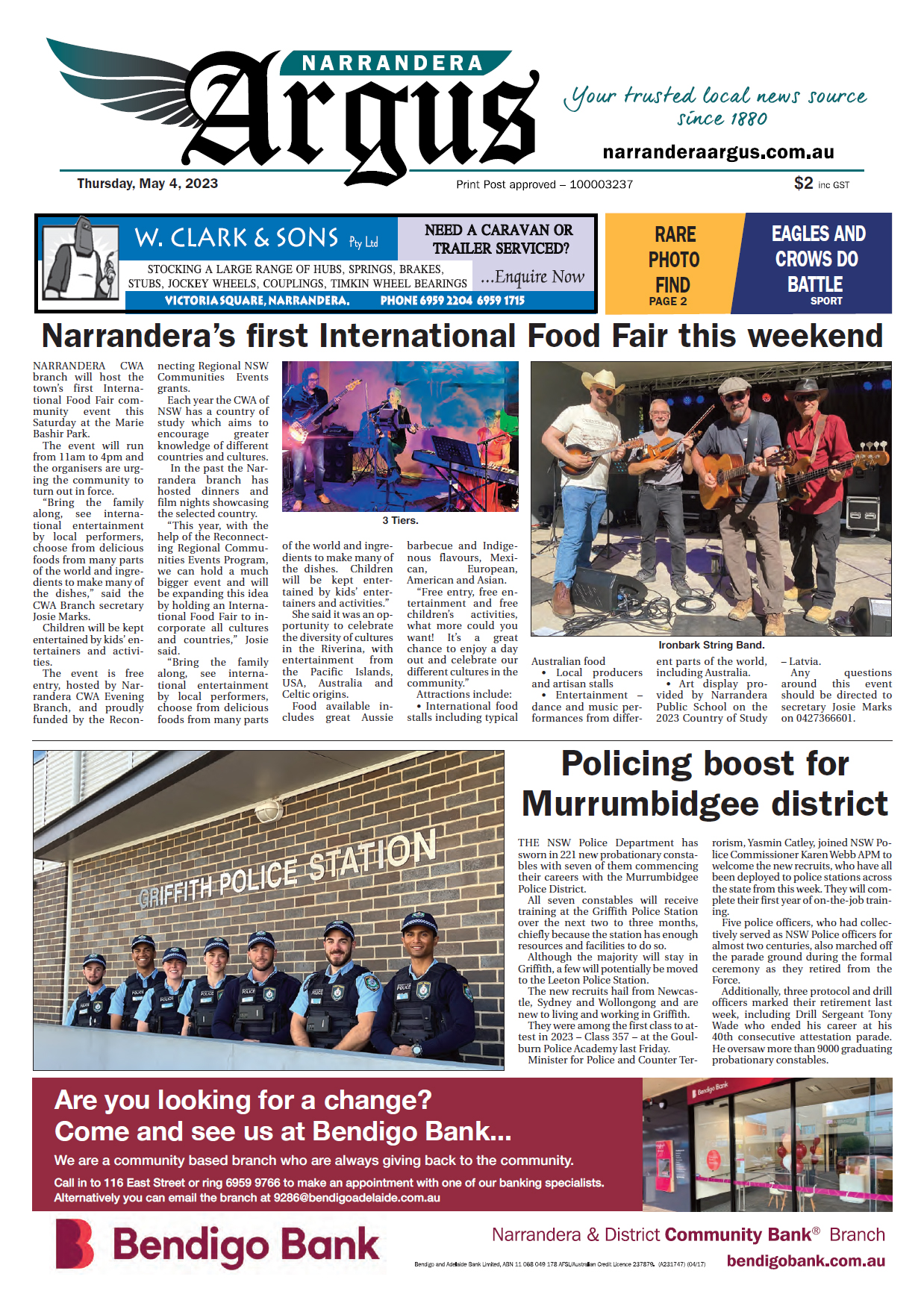 Narrandera Argus 4 May 2023