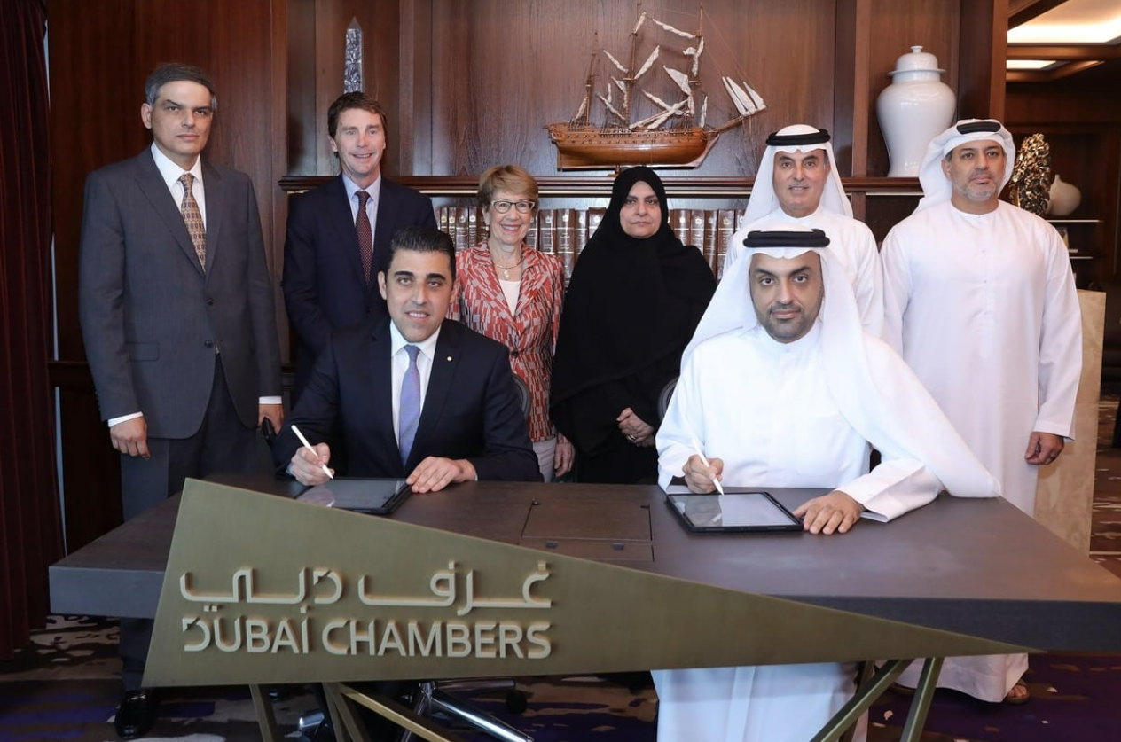 اتفاقية غرف دبي وأستراليا اتفاقية التجارة والصناعة العربية 1 الأخبار الريفية والإقليمية الأسترالية