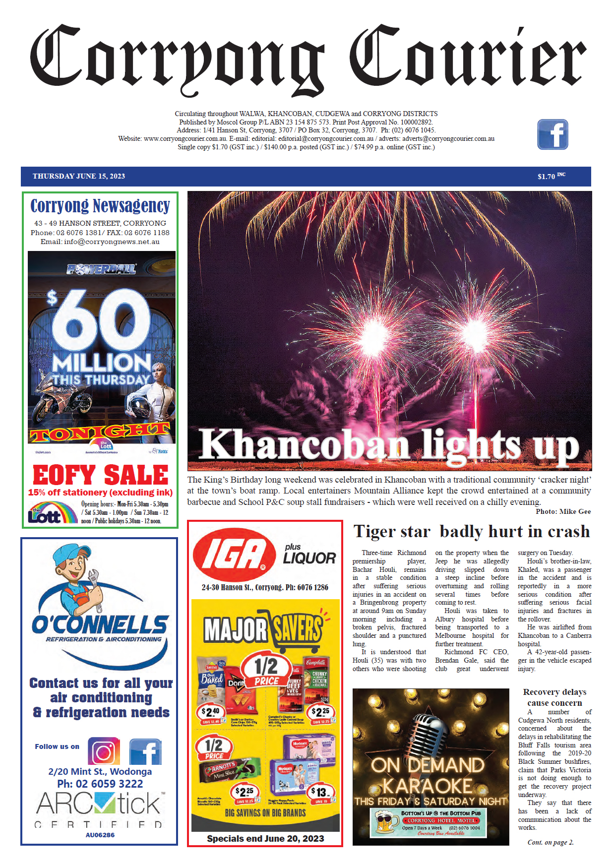 Corryong Courier 15 June 2023