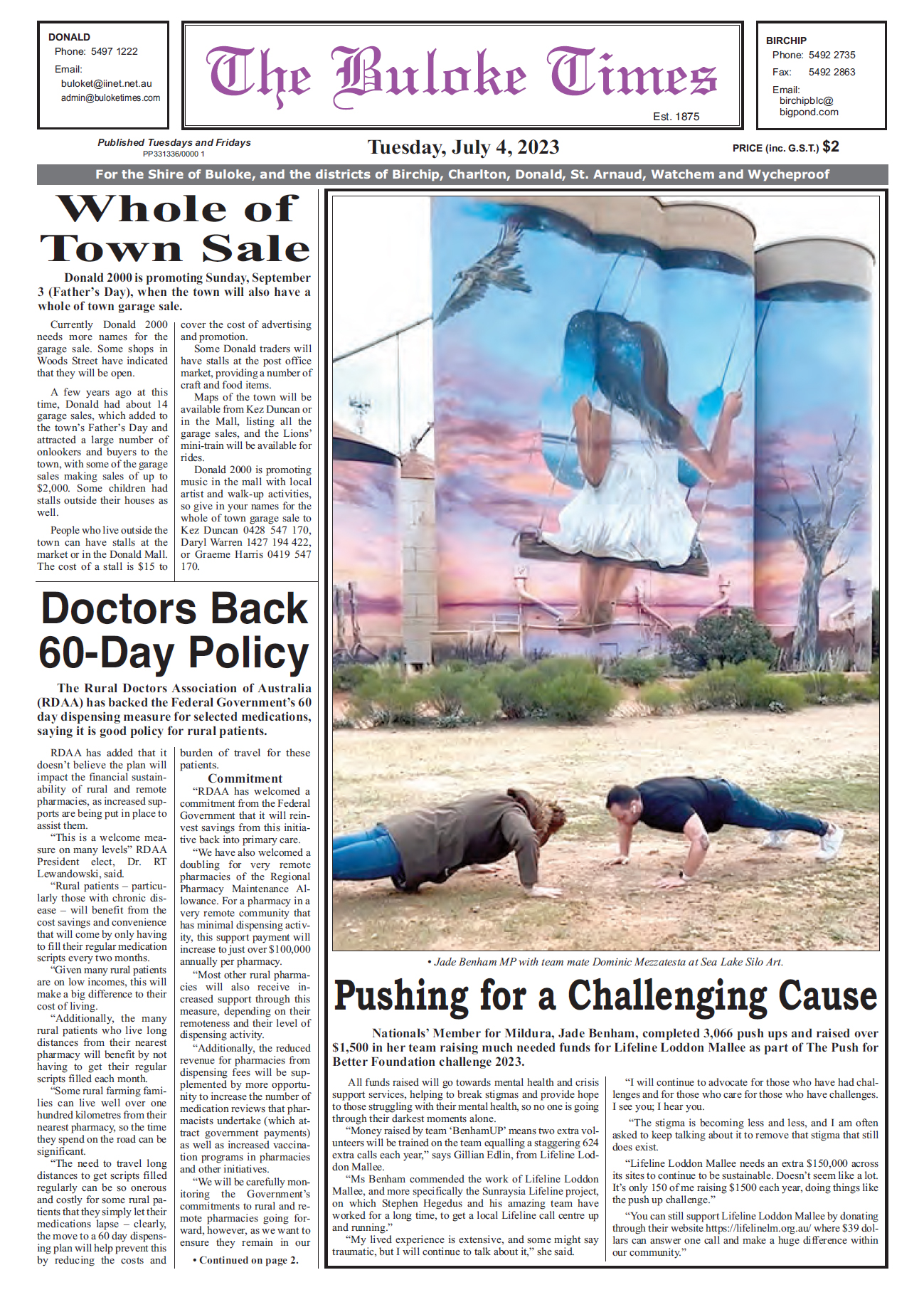 The Buloke Times 4 July 2023