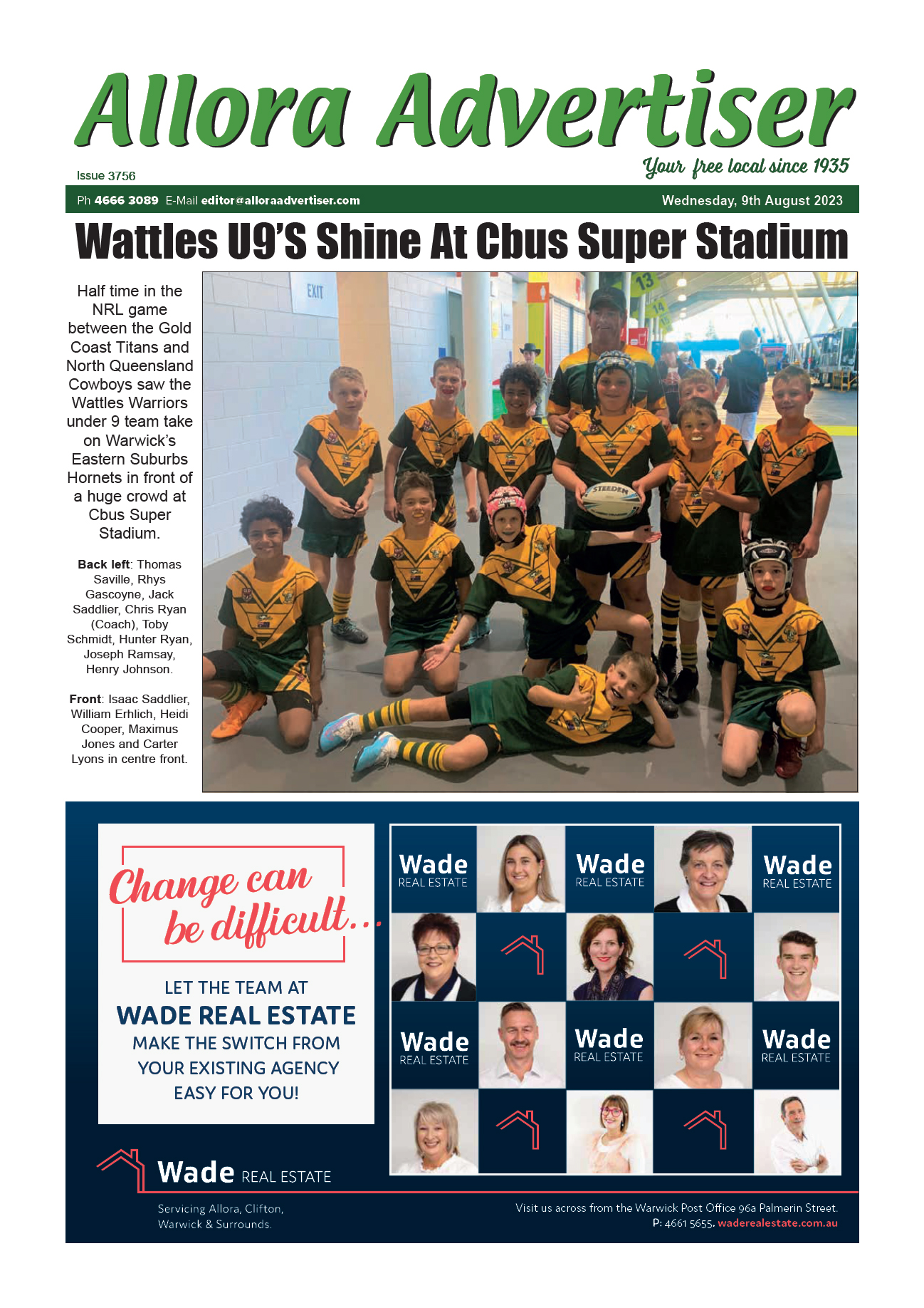 Allora Advertiser 9 August 2023