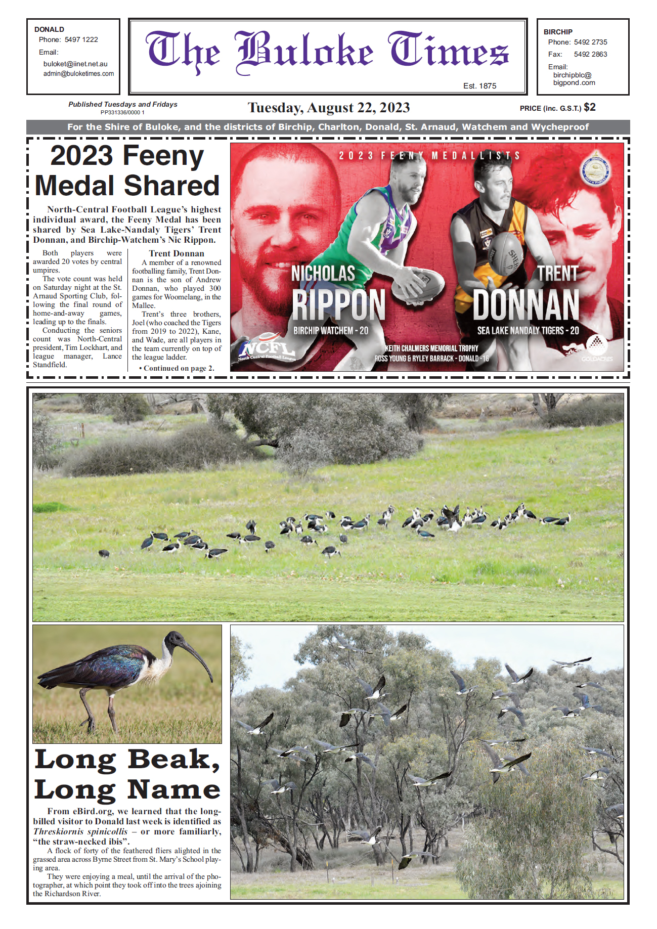 The Buloke Times 22 August 2023