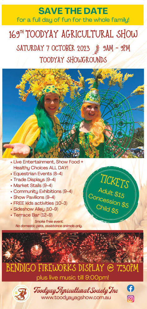 Toodyay Show flyer