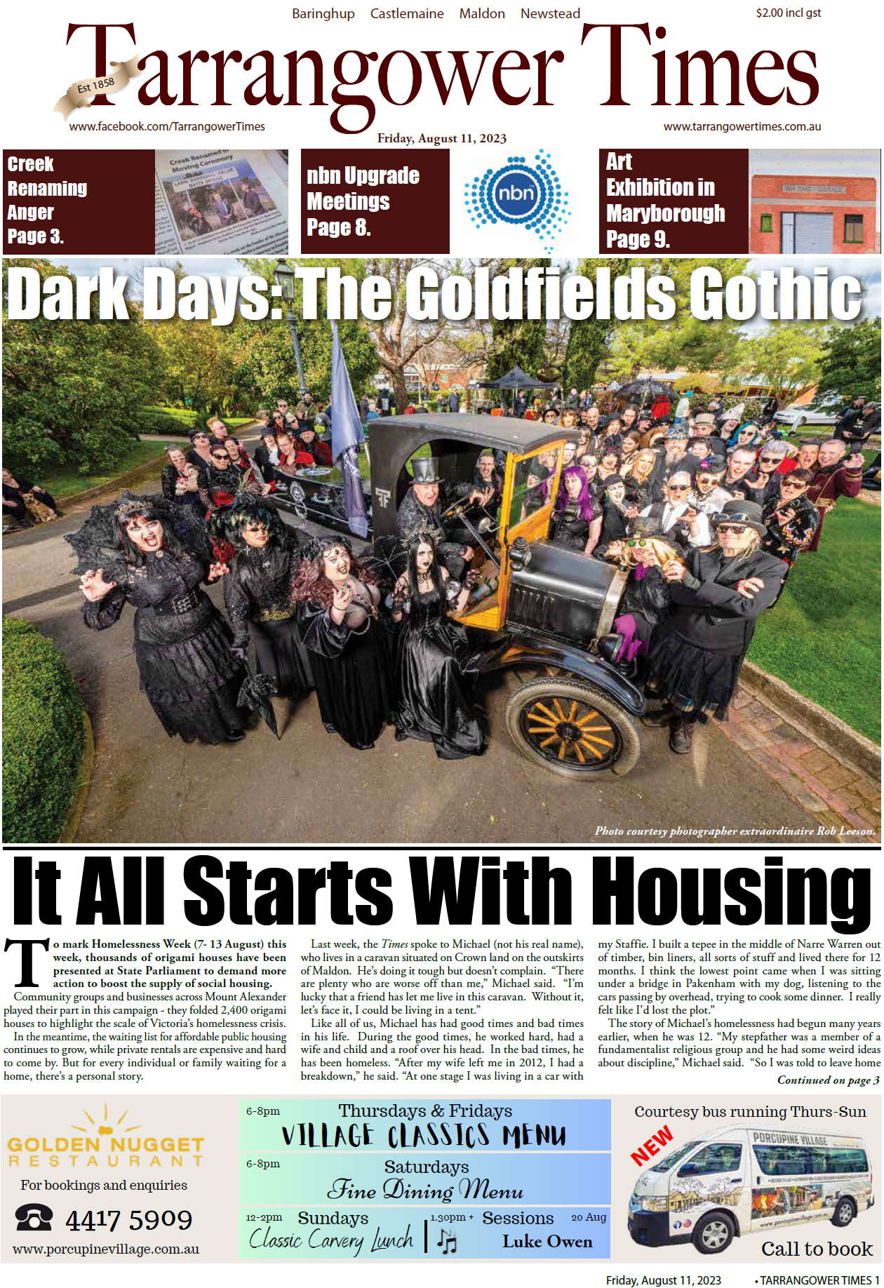 Tarrangower Times 11 August 2023