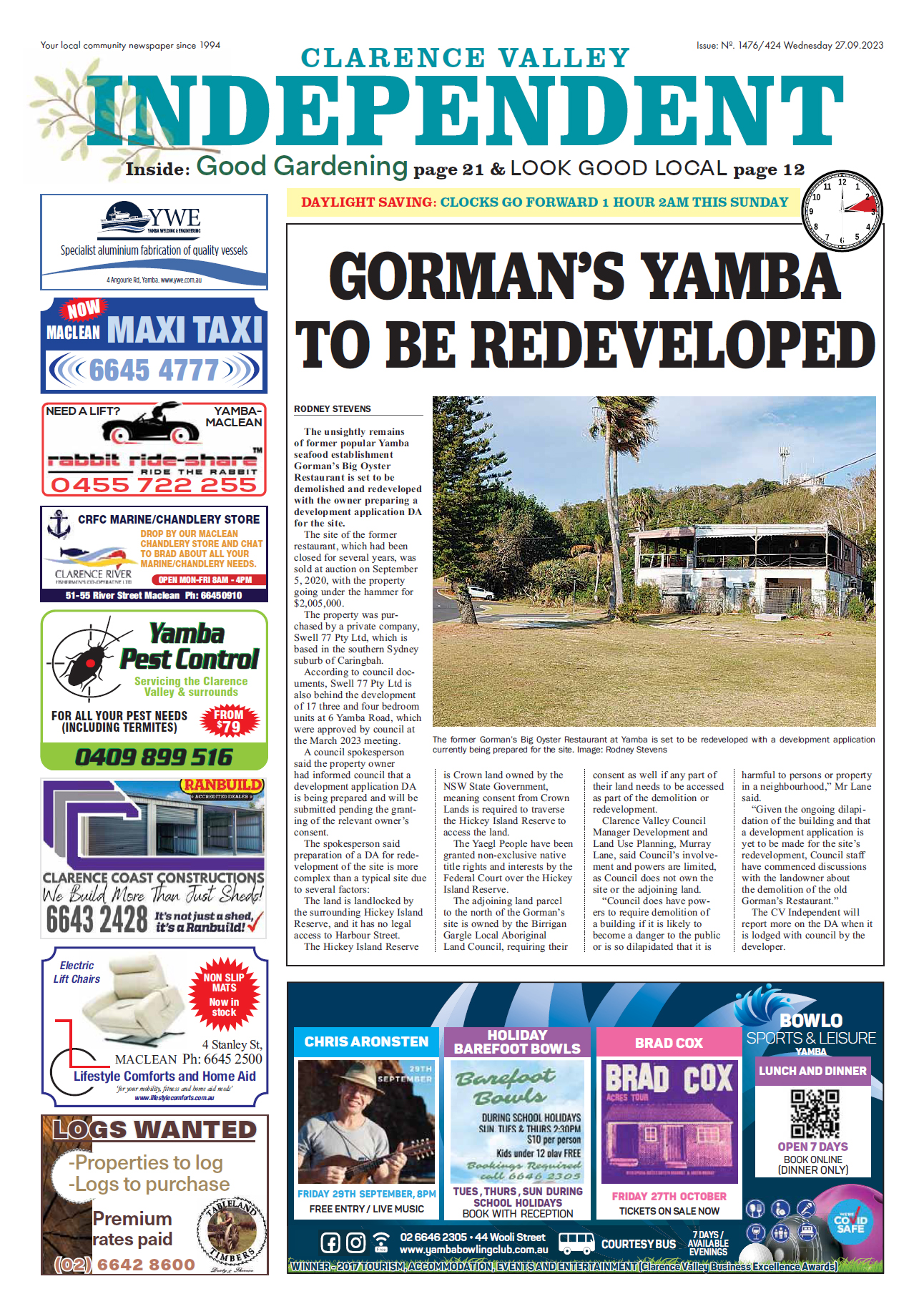 Clarence Valley Independent 27 September 2023