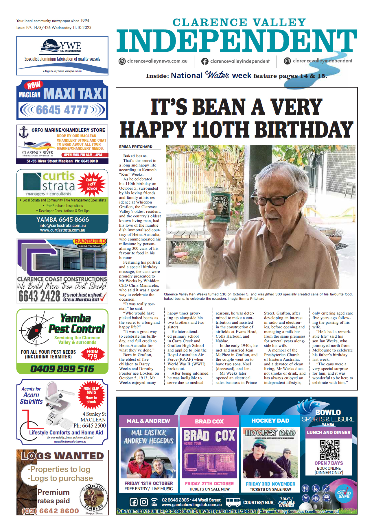 Clarence Valley Independent, 11 October 2023