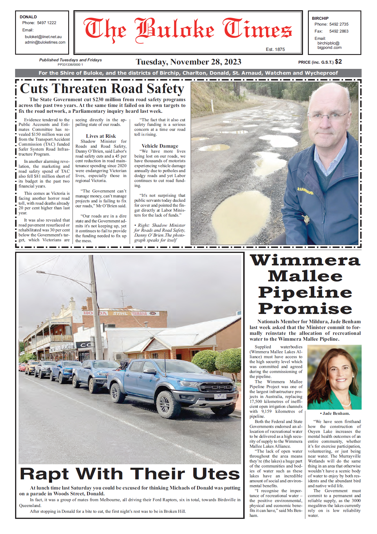The Buloke Times 28 November 2023