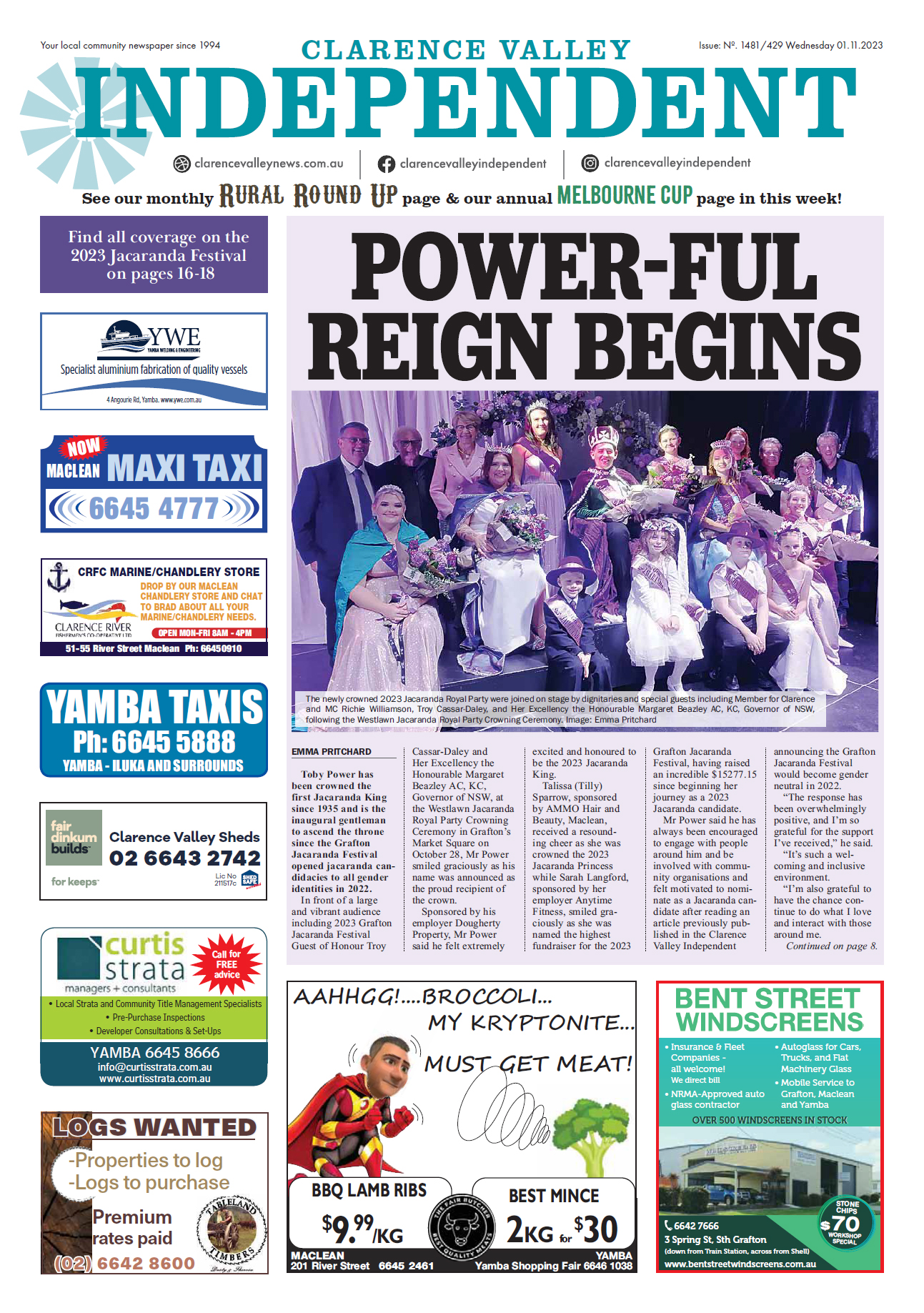 Clarence Valley Independent 1 November 2023