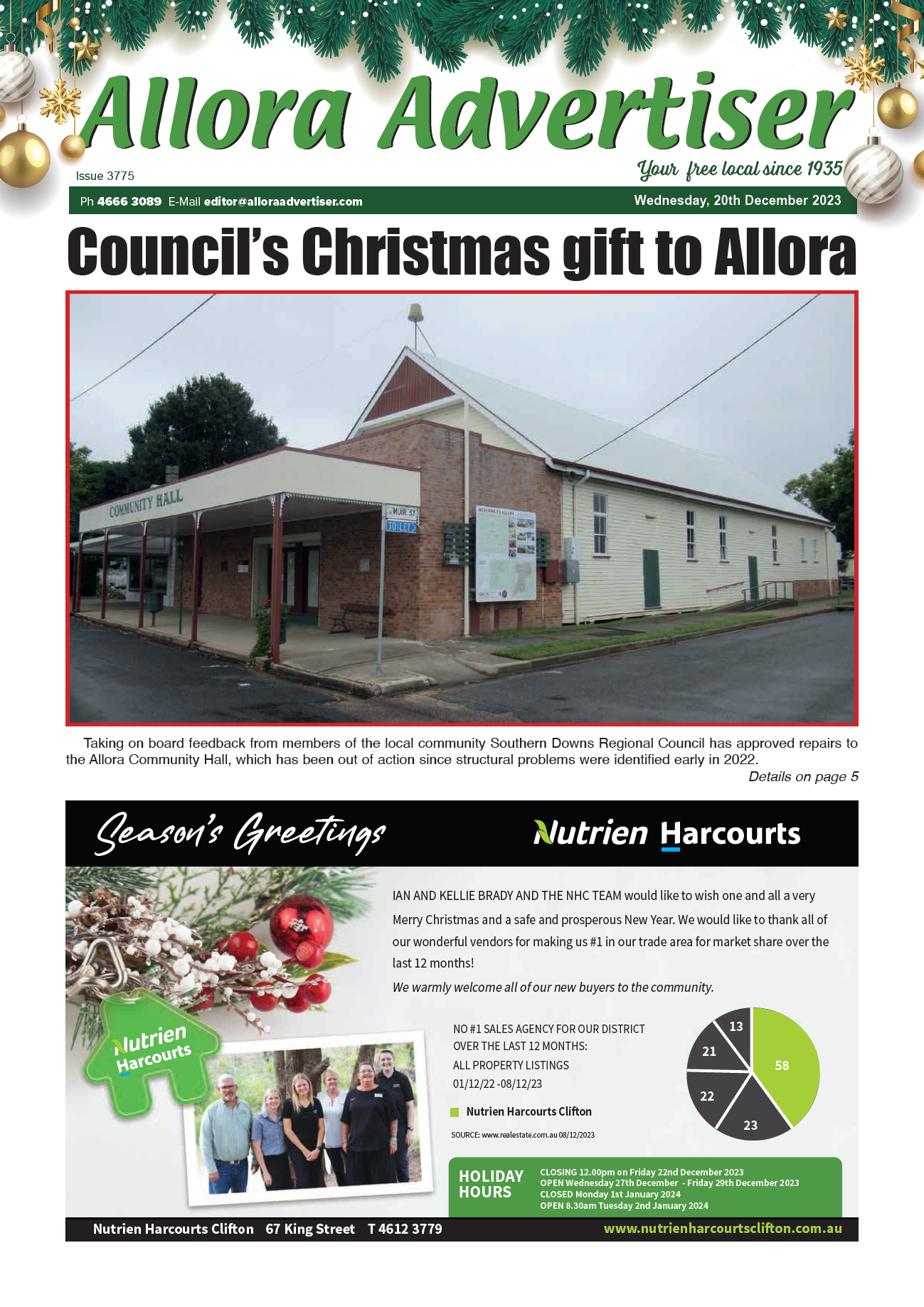 Allora Advertiser 20 December 2023