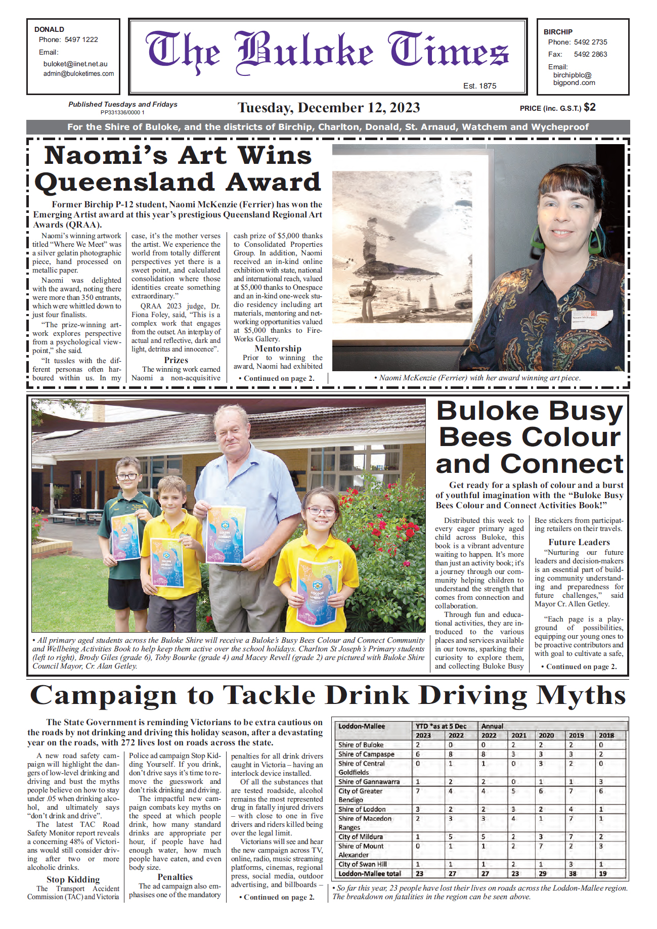 The Buloke Times 12 December 2023