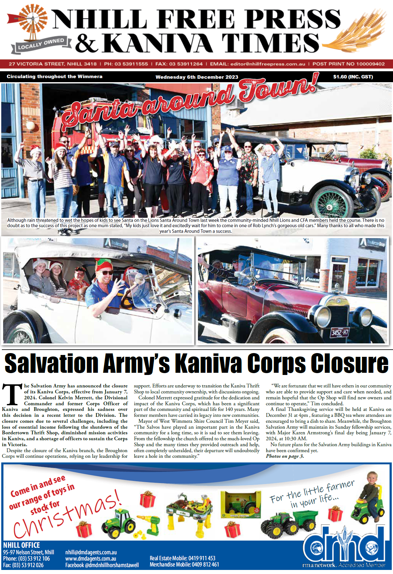 Nhill Free Press & Kaniva Times 6 December 2023