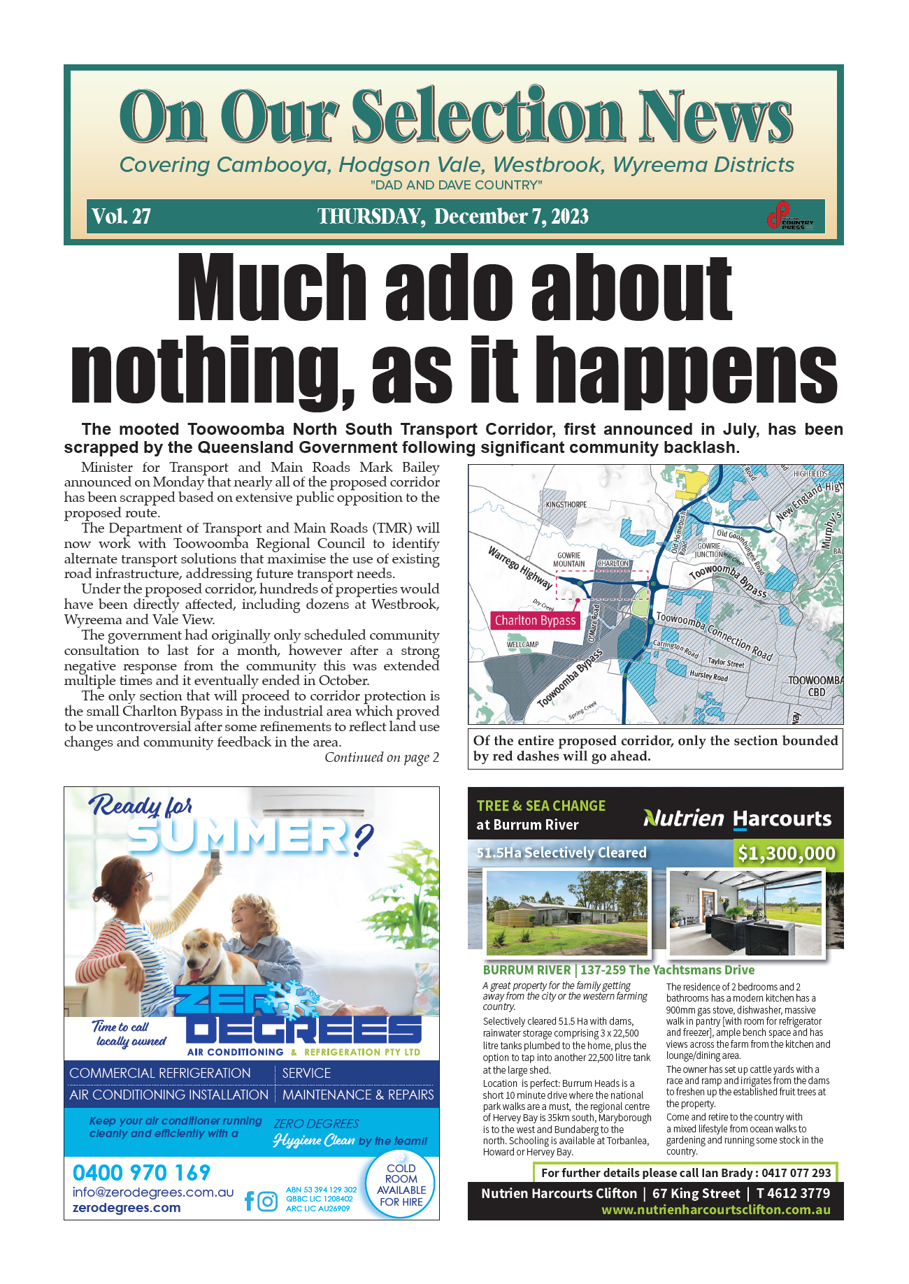 On Our Selection News 7 December 2023