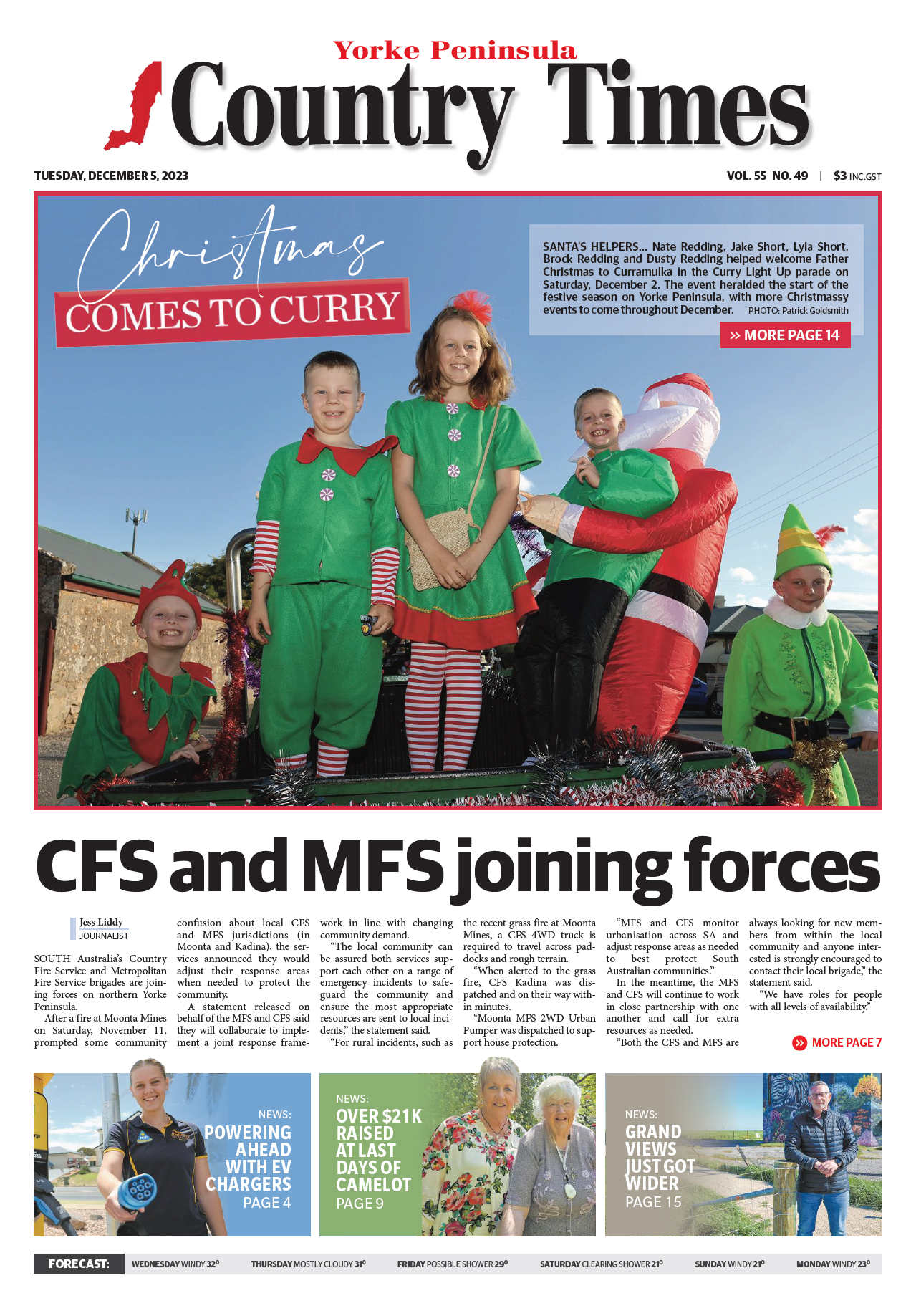 Yorke Peninsula Country Times 5 December 2023