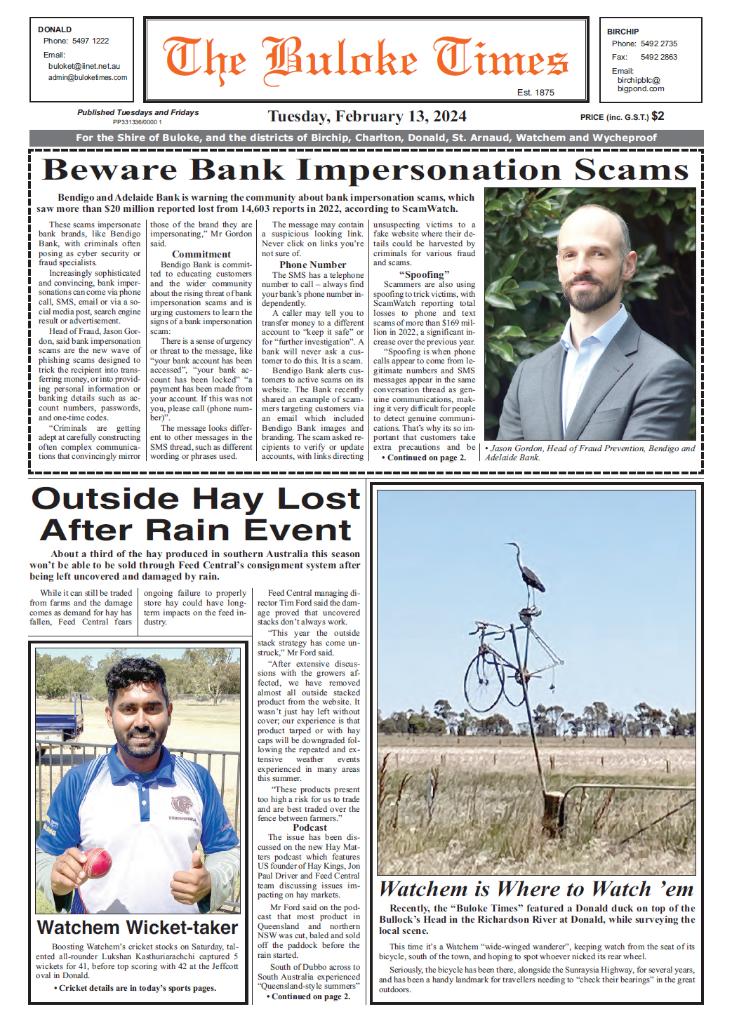 The Buloke Times 13 February 2024