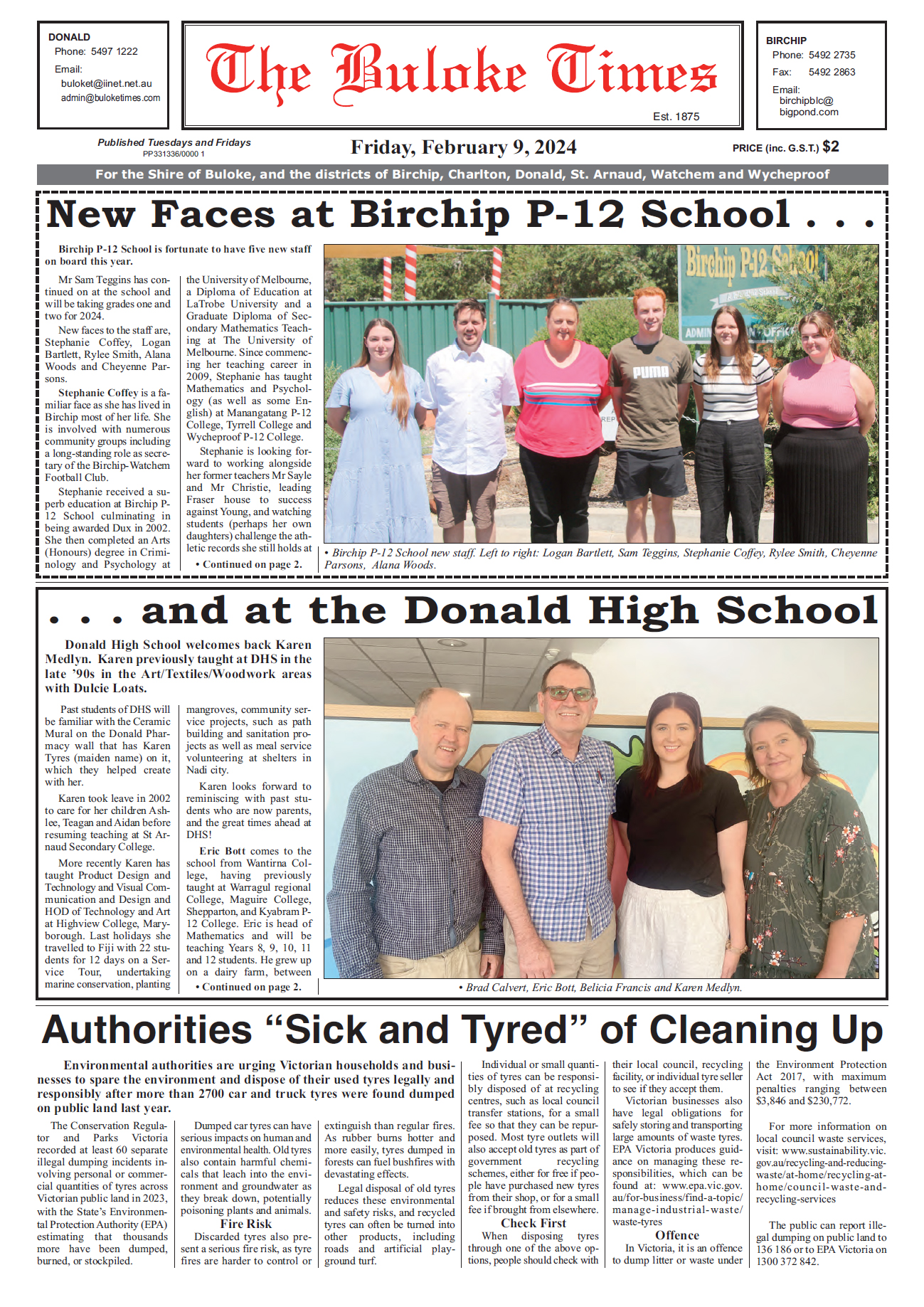 The Buloke Times 9 February 2024