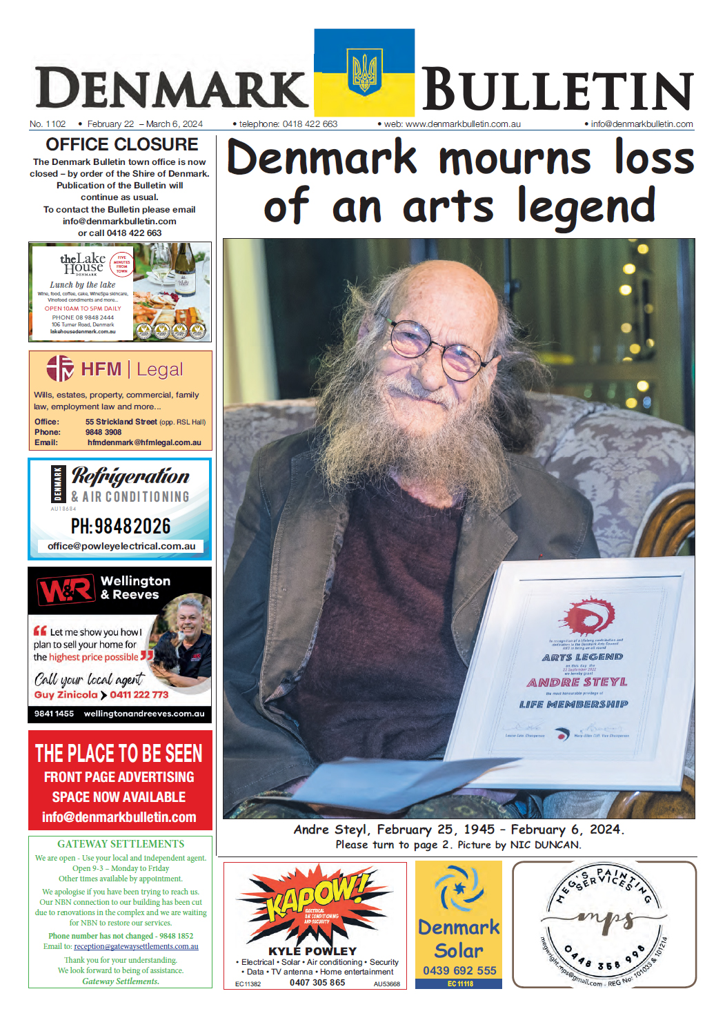 Denmark Bulletin 22 February 2024