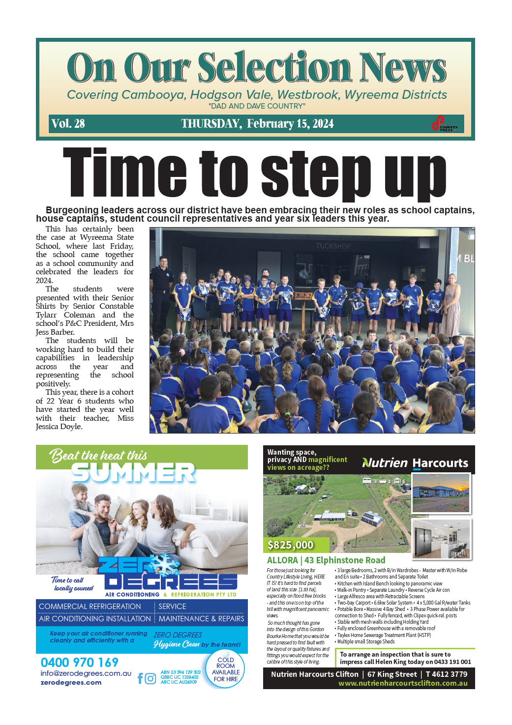 On Our Selection News 24 February 2024