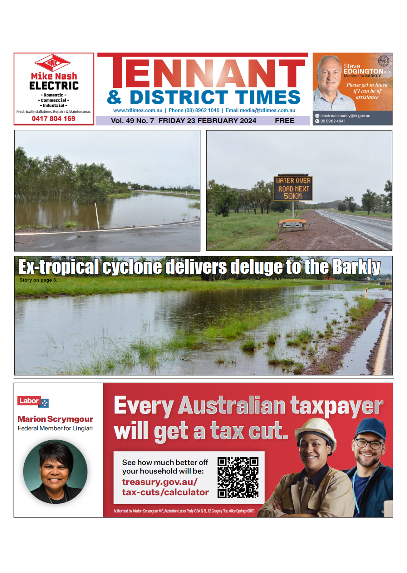 Tennant & District Times 23 February 2024