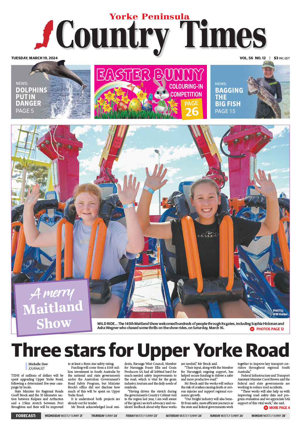 Yorke Peninsula Country Times 19 March 2024