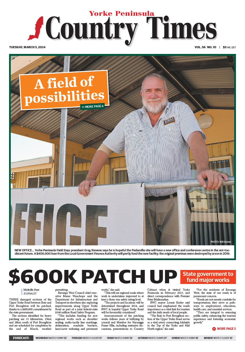 Yorke Peninsula Country Times 5 March 2024