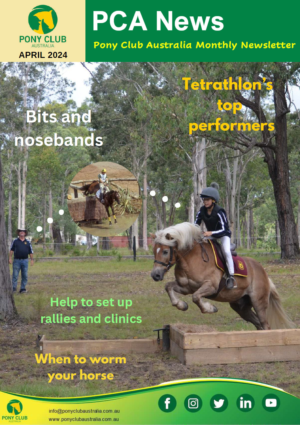 Pony Club Australia newsletter April 2024