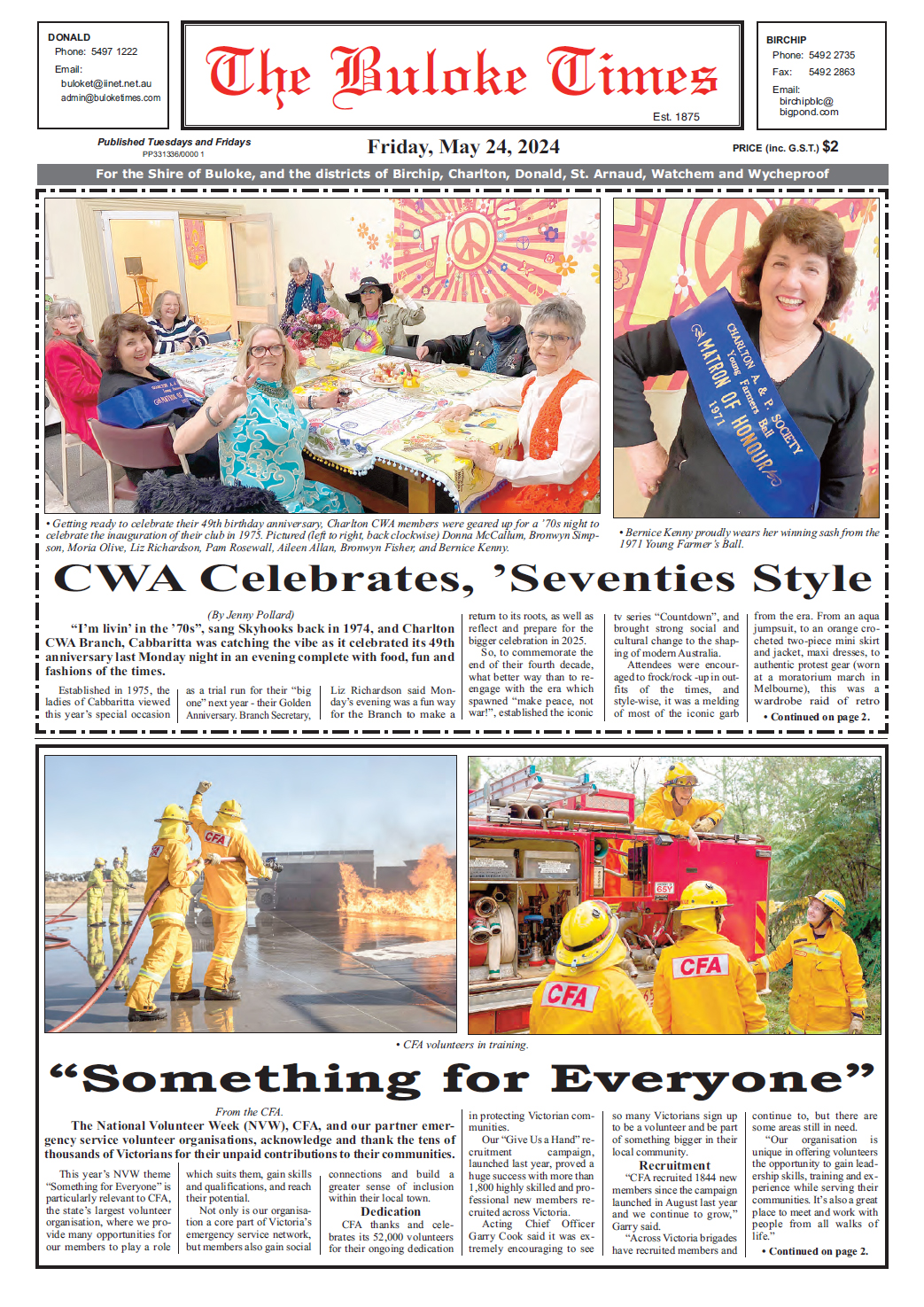 The Buloke Times 24 May 2024