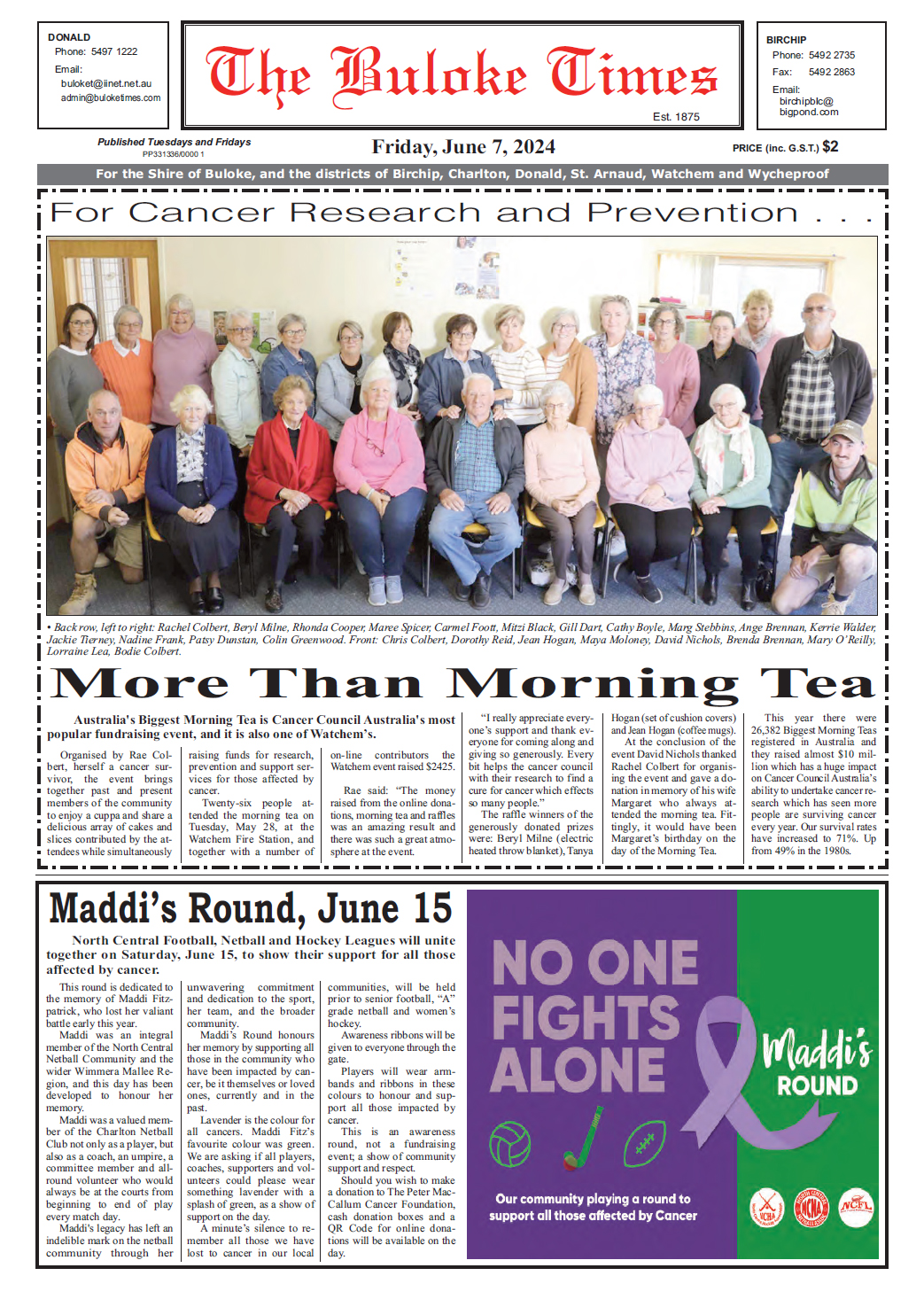 The Buloke Times, 7 June 2024
