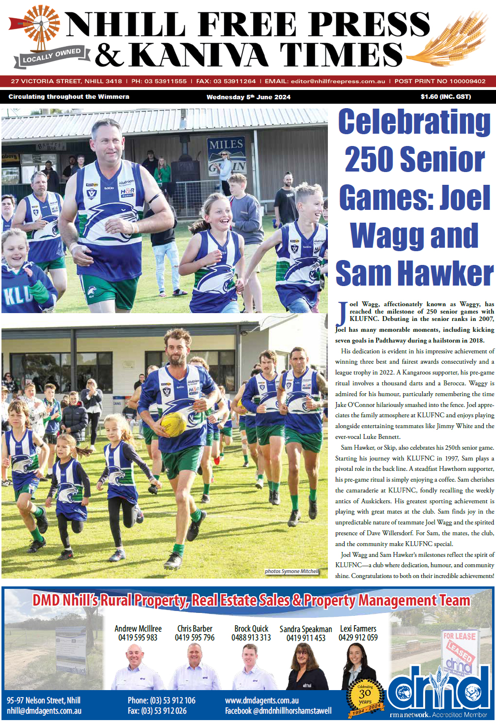 Nhill Free Press & Kaniva Times 5 June 2024