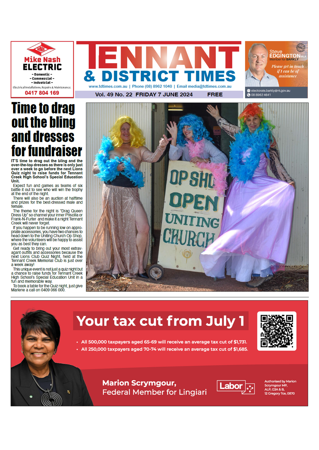 Tennant & District Times, 7 June 2024