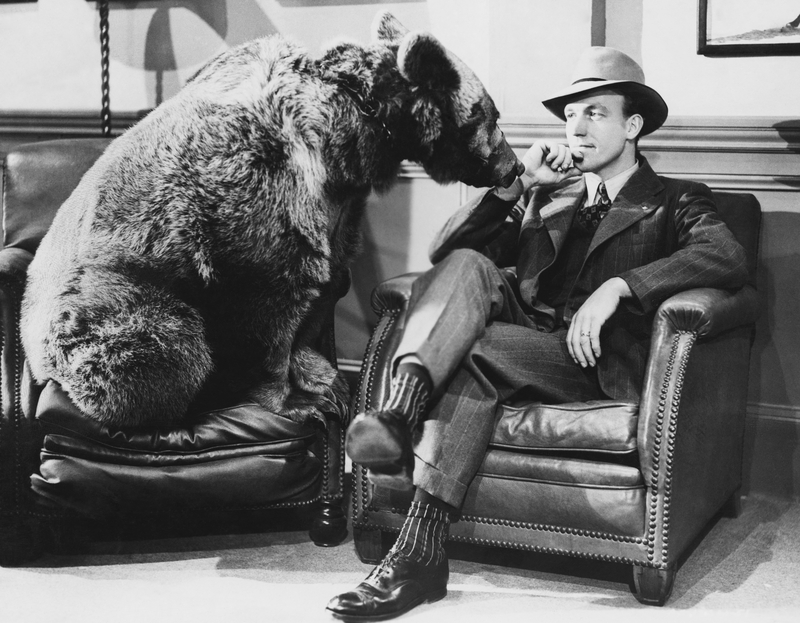 Gossiping bear