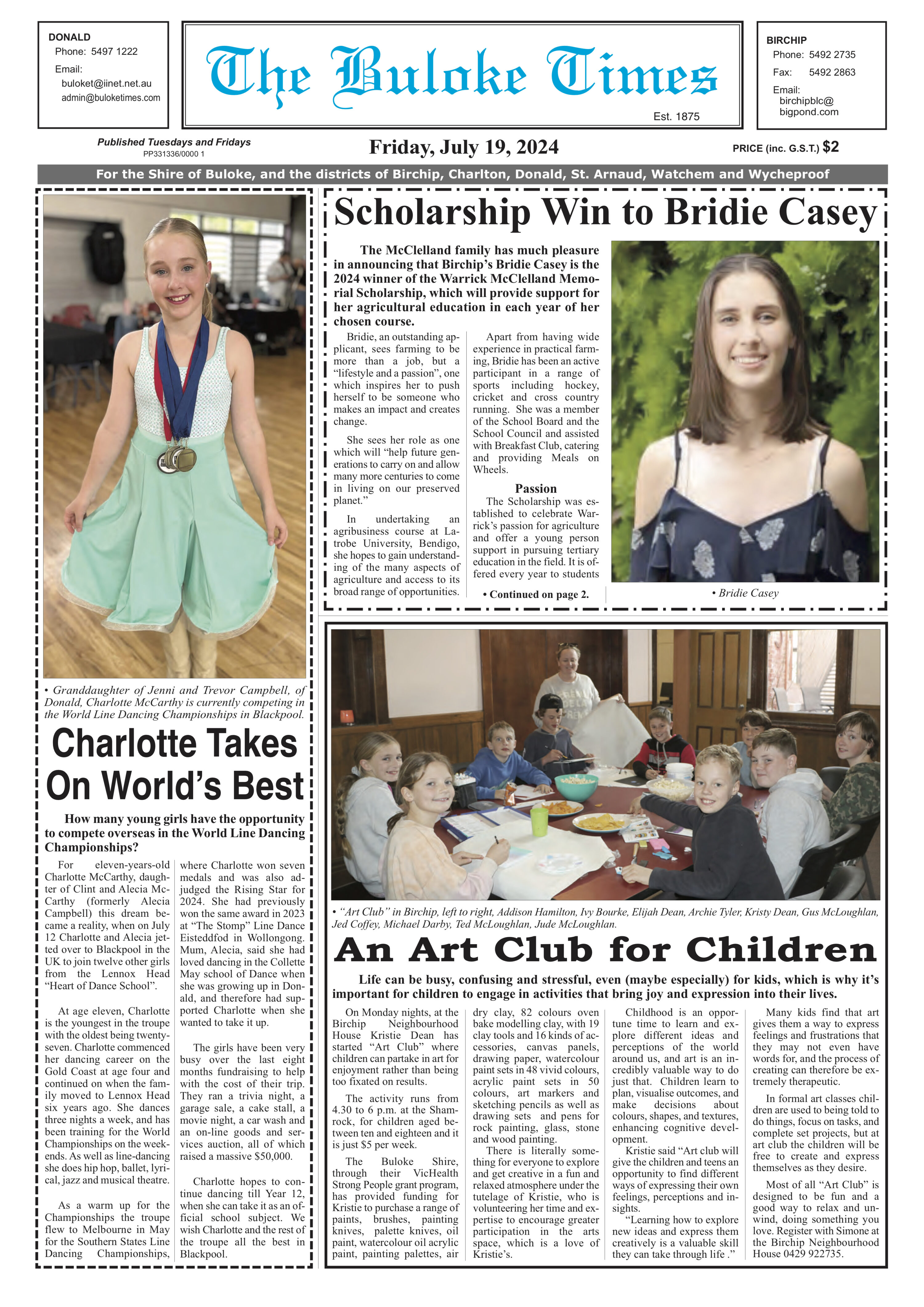 The Buloke Times 19 July 2024