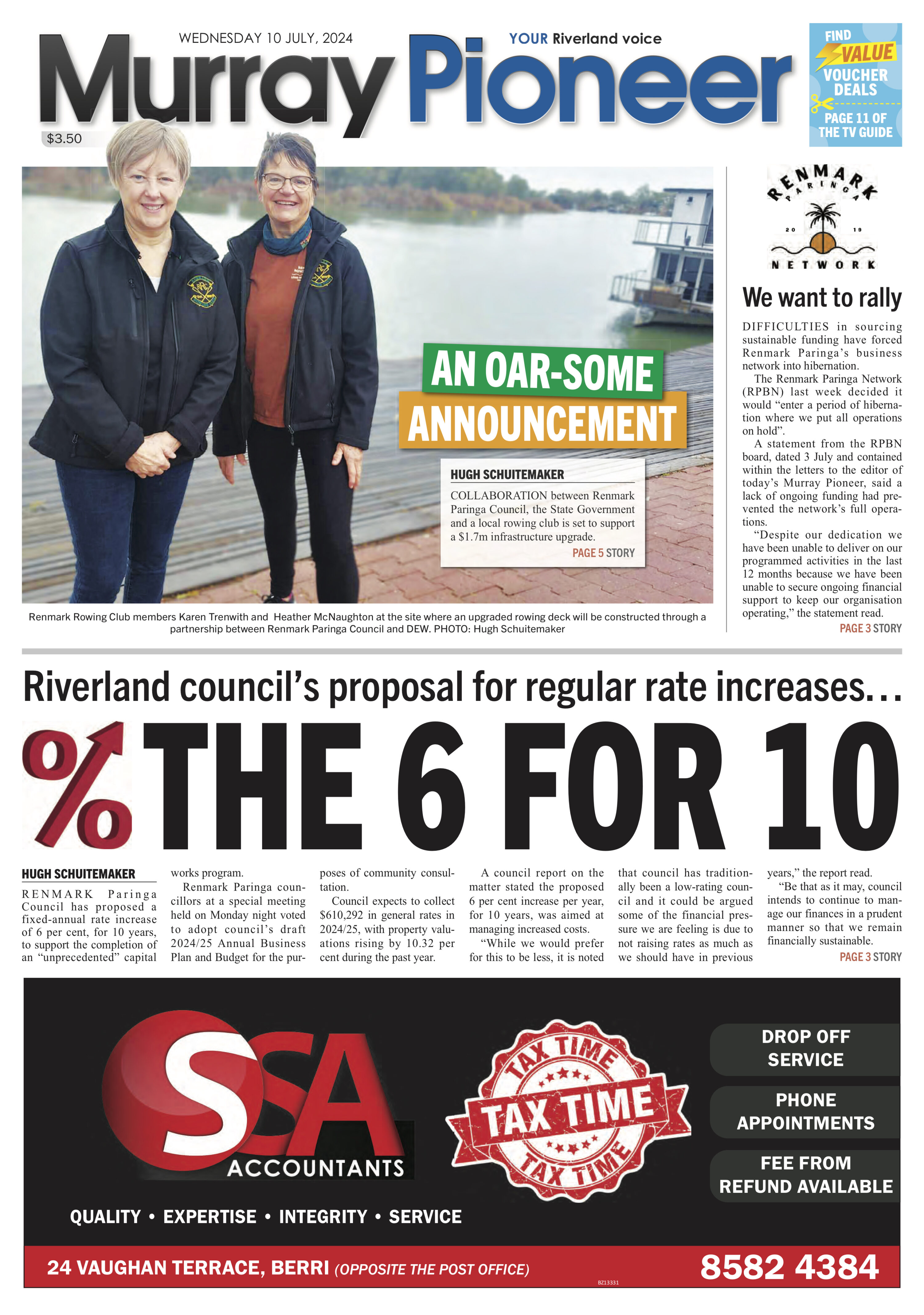 Murray Pioneer 10 July 2024