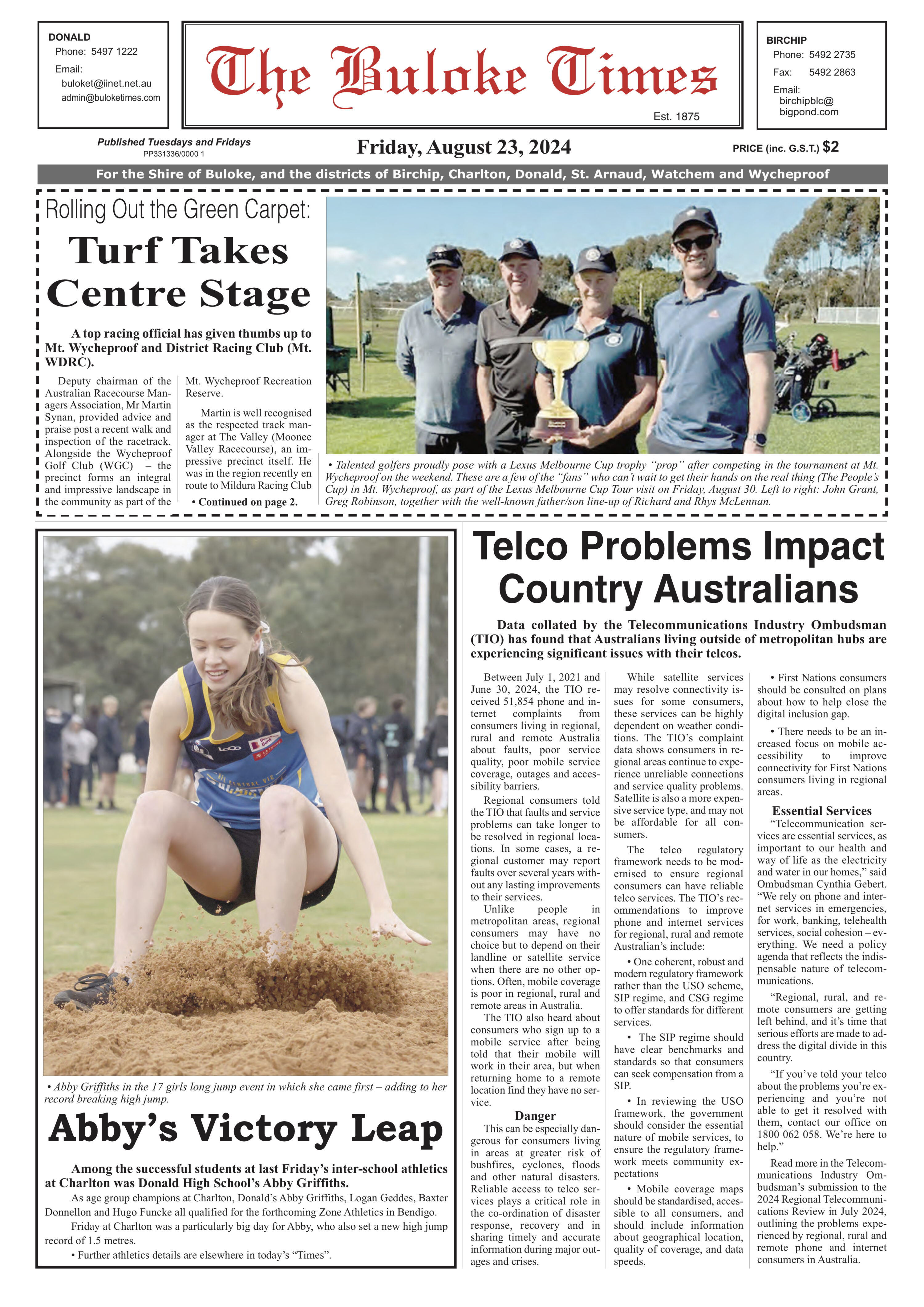The Buloke Times 23 August 2024