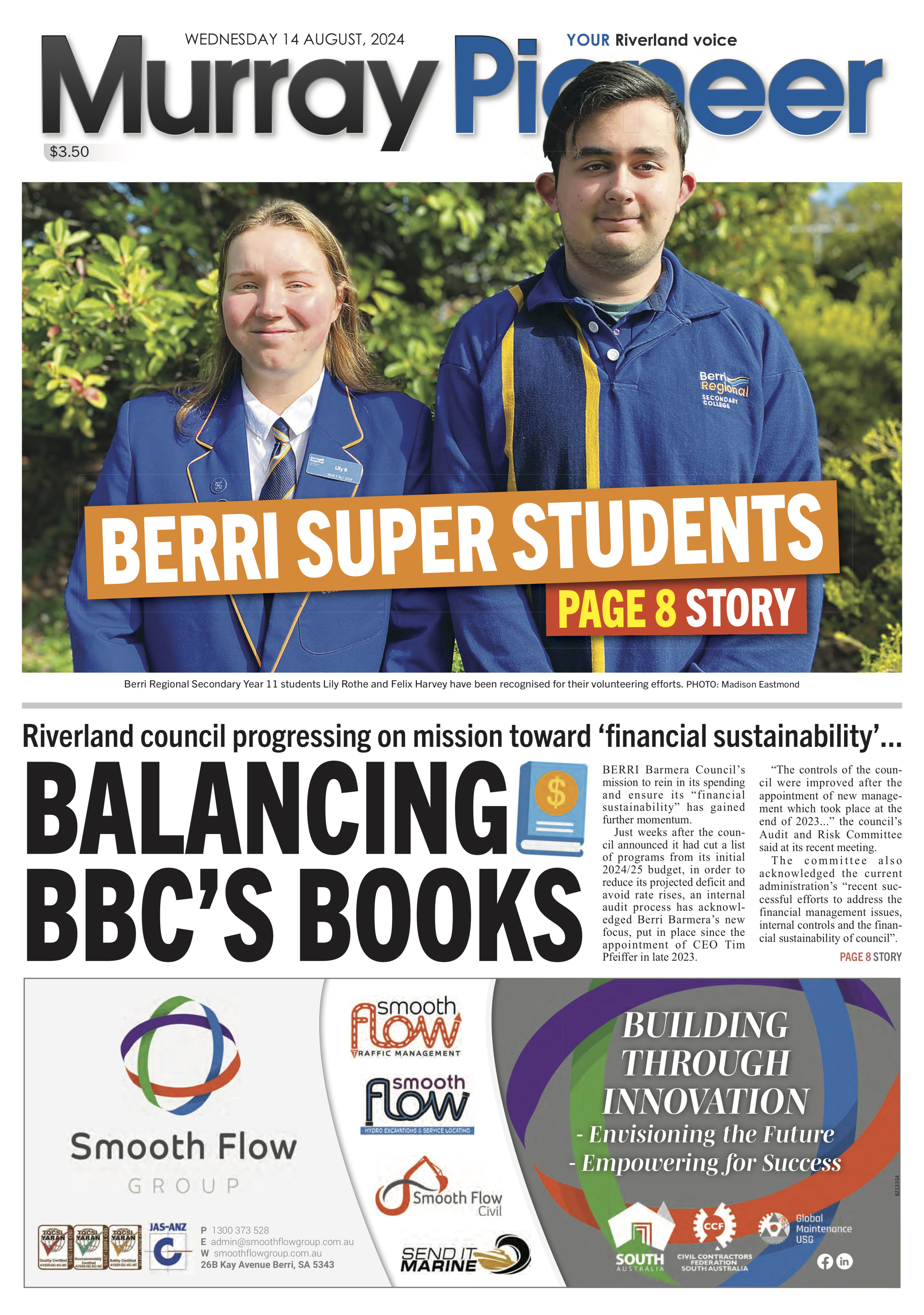 Murray Pioneer 14 August 2024