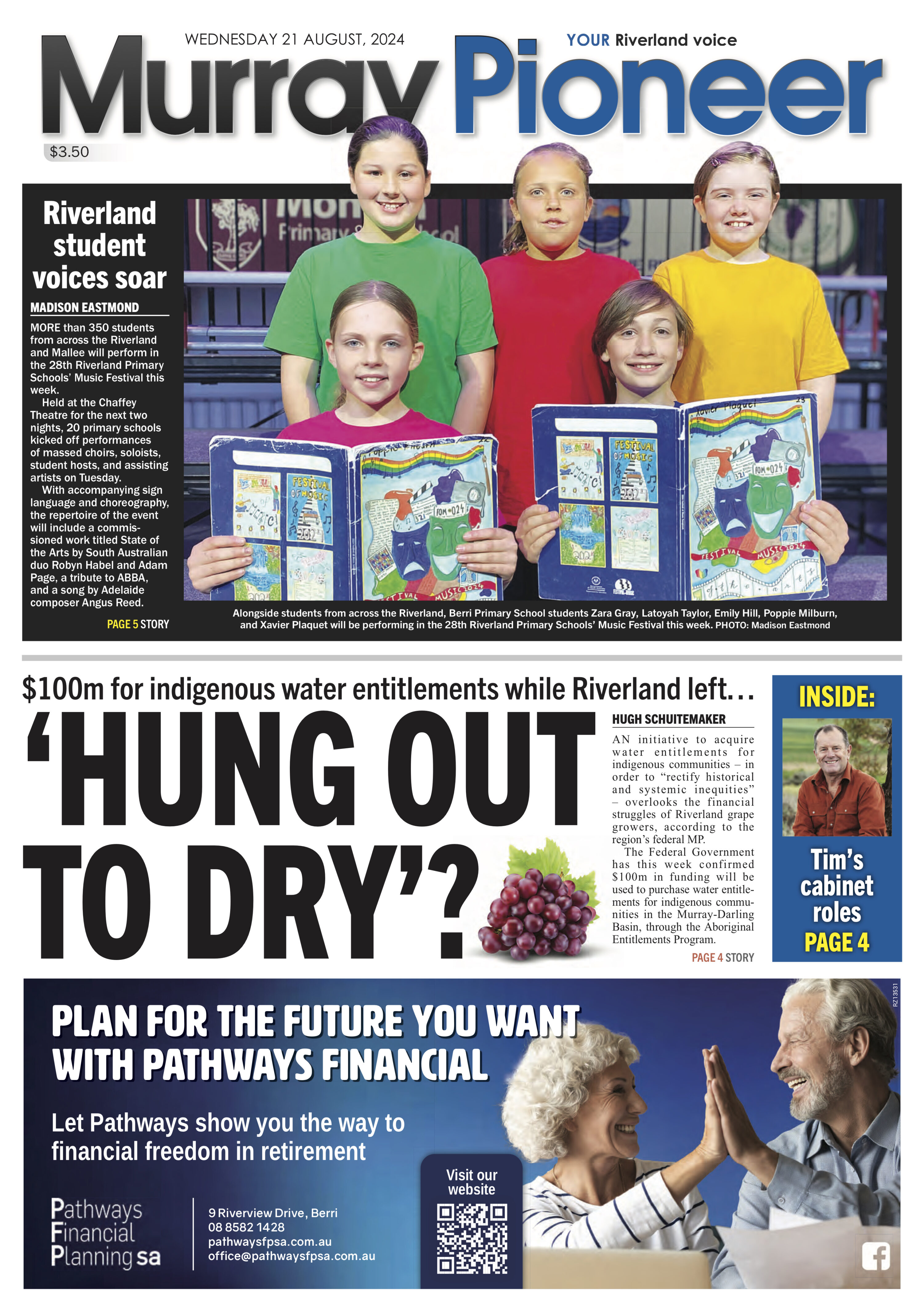 Murray Pioneer 21 August 2024