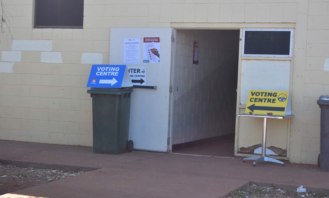 Polling booth Tennant Creek