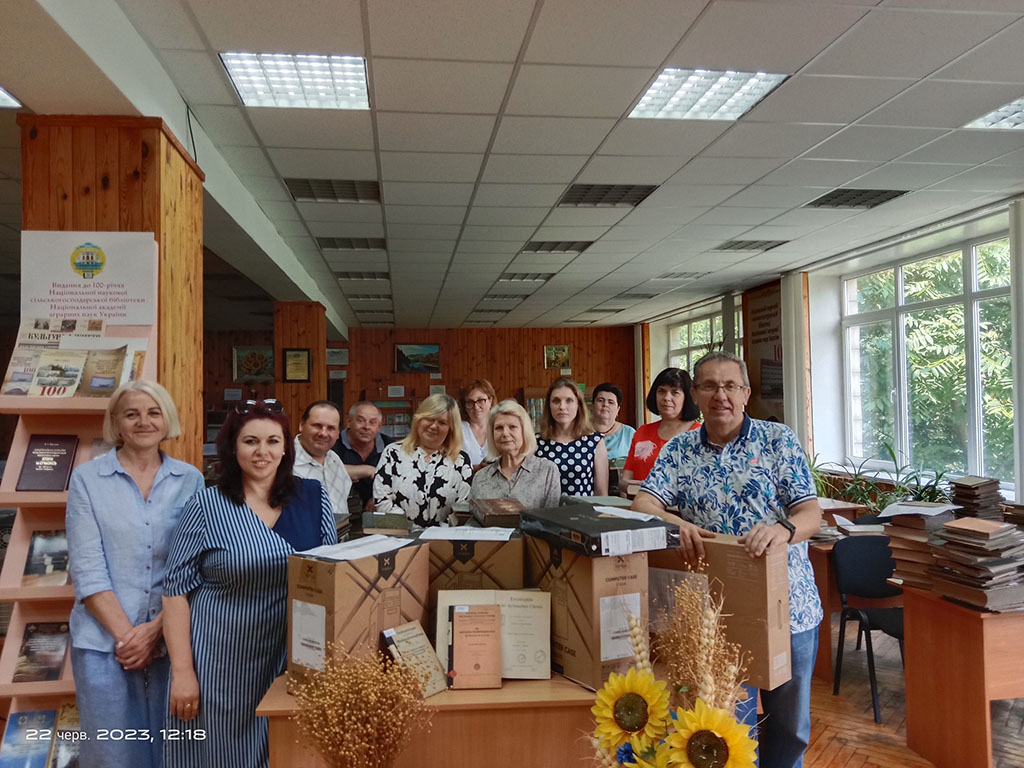 Ukraine Library staff