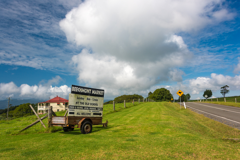 Sign to Beechmont markets