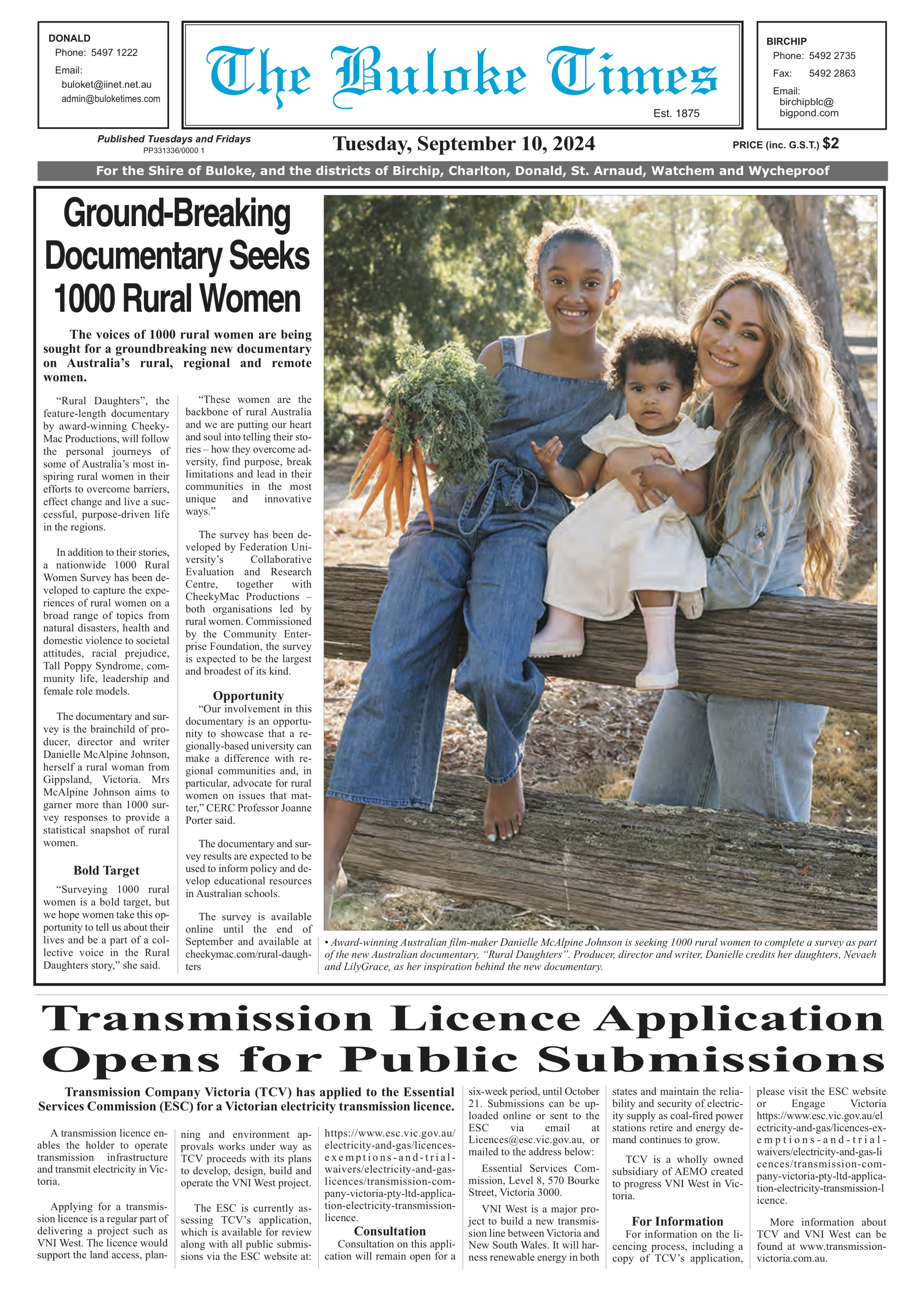 The Buloke Times 10 September 2024